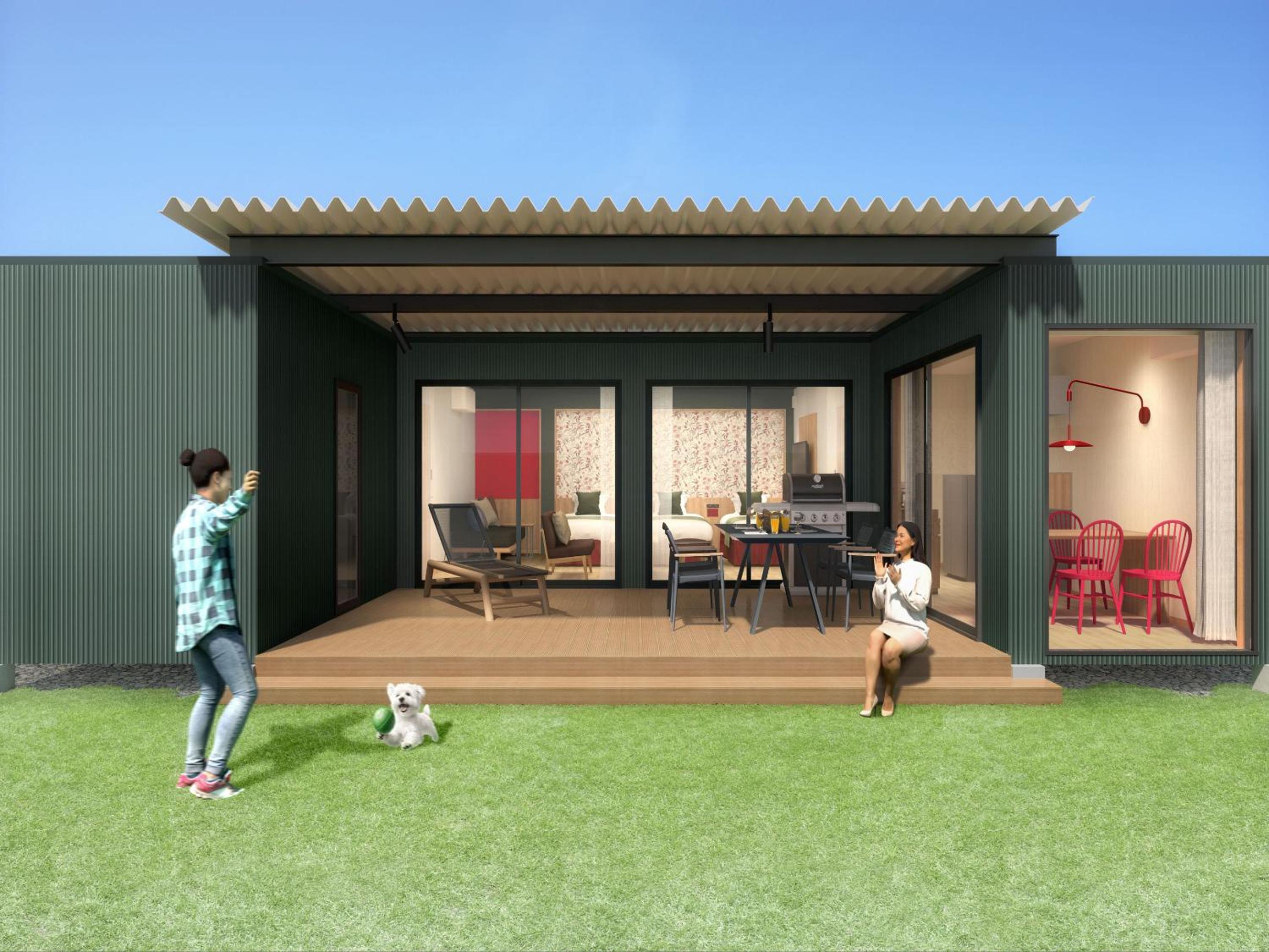 Garden Terrace Villa with Private Dog Park and Sauna photo 3