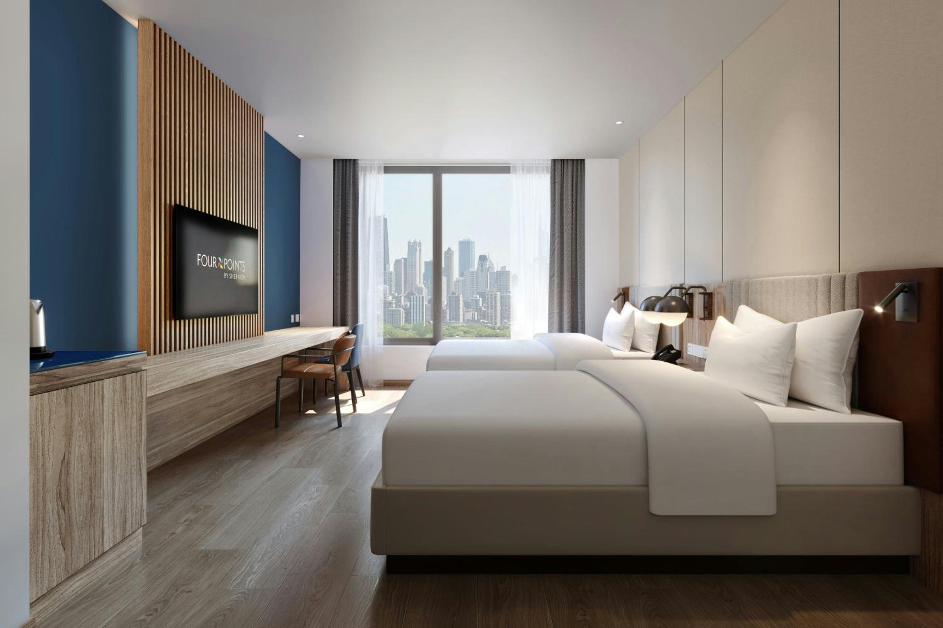 Superior Twin Room with City View