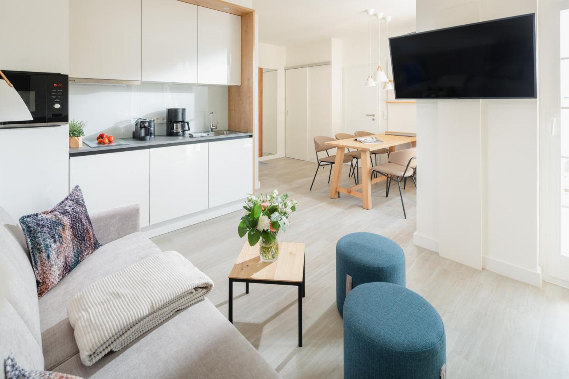 Two-Bedroom Apartment with Balcony