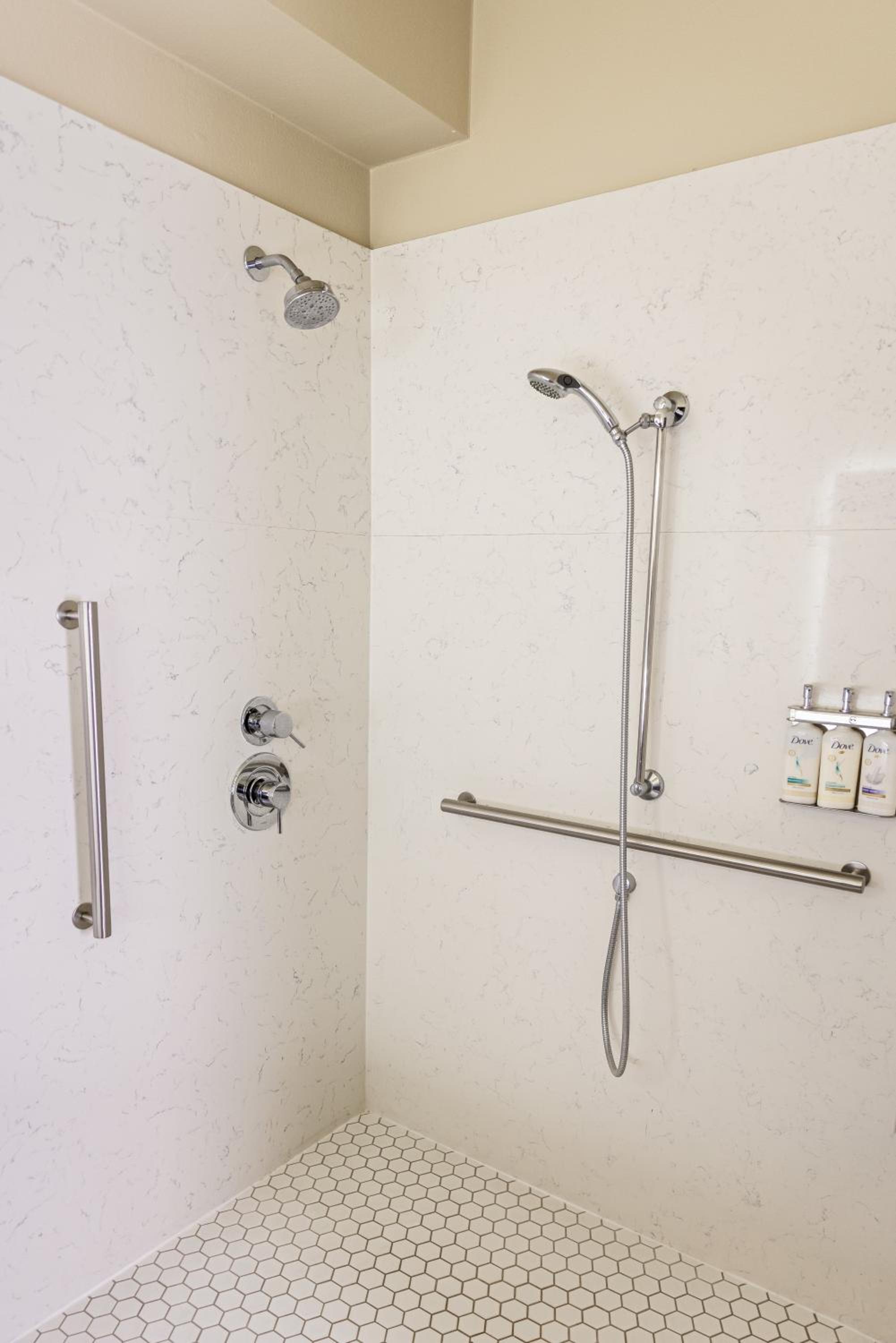 Standard King Room with Mobility Accessible Roll-In Shower