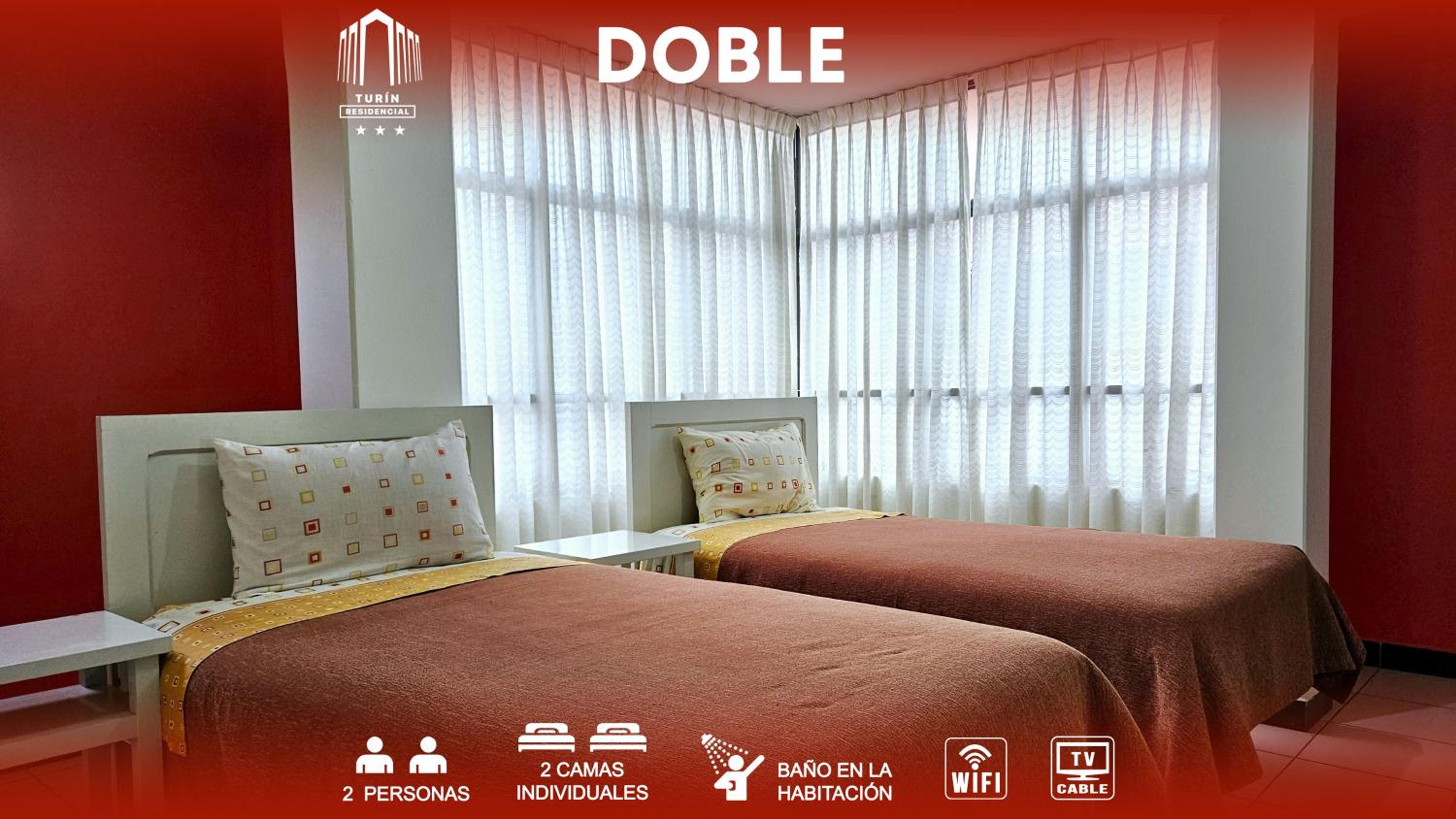 Twin Room with Private Bathroom