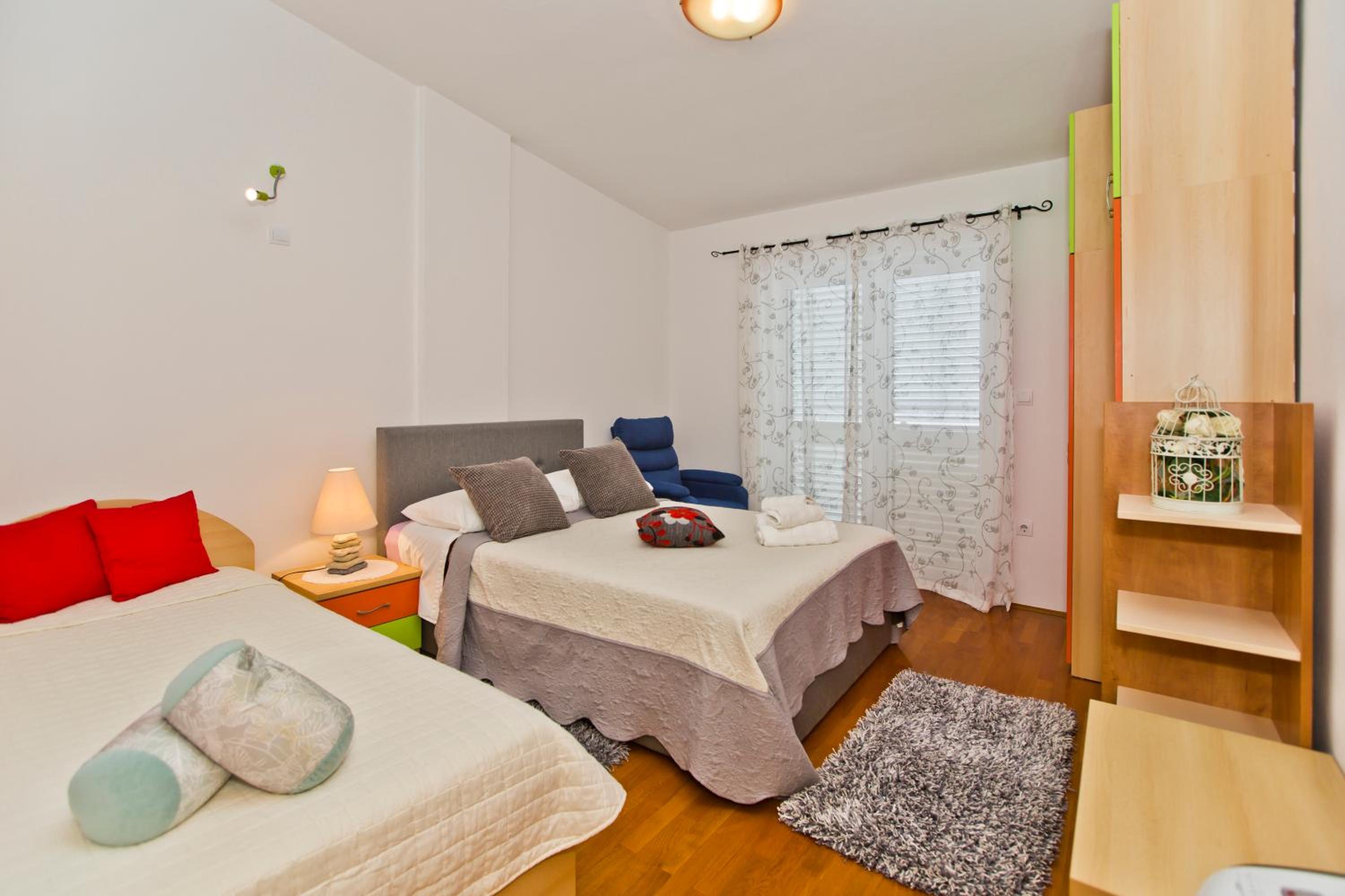 Two-Bedroom Apartment with Balcony