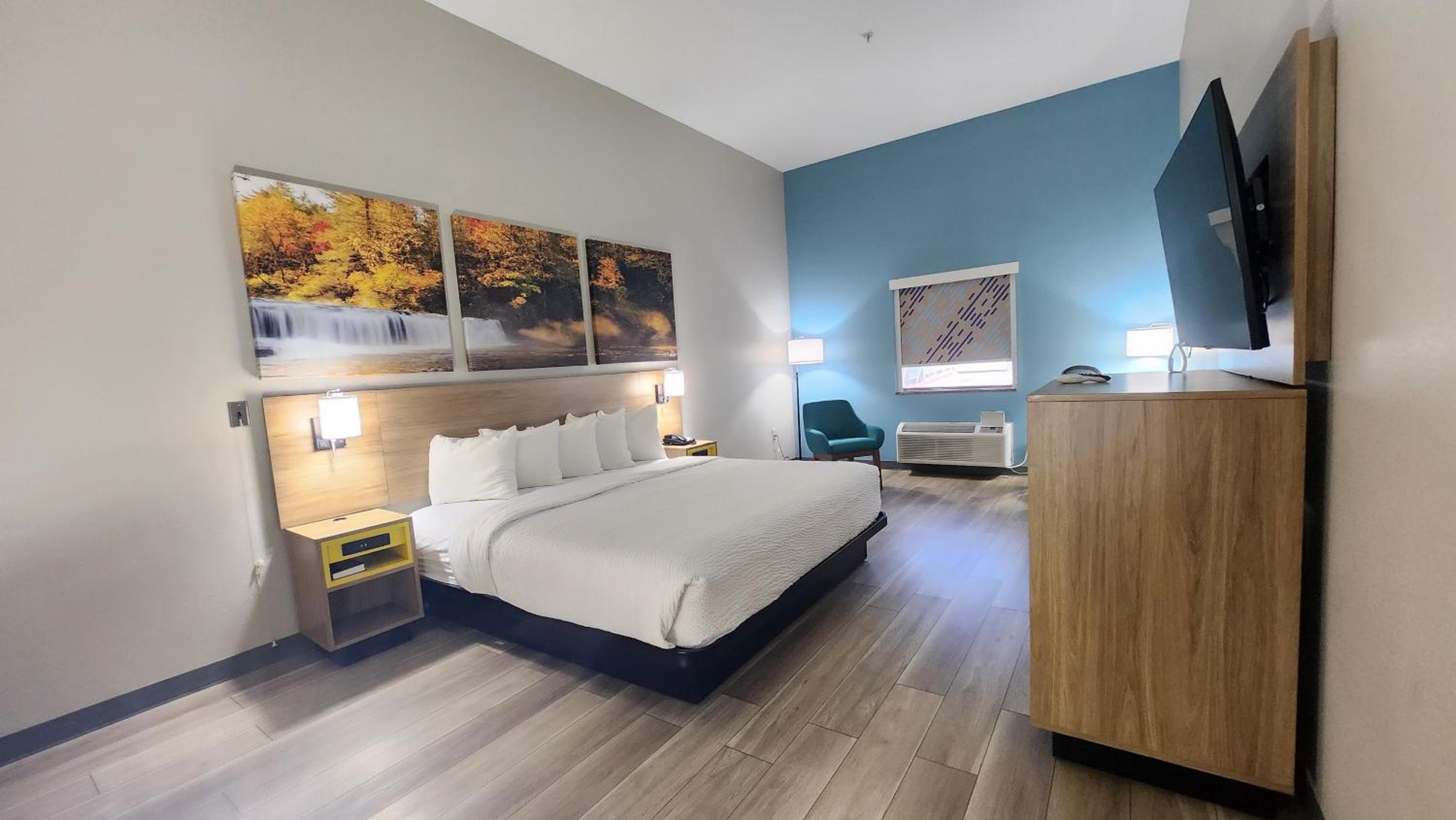 King Room with Roll-In Shower - Mobility/Hearing Accessible - Non-Smoking - Photo 1