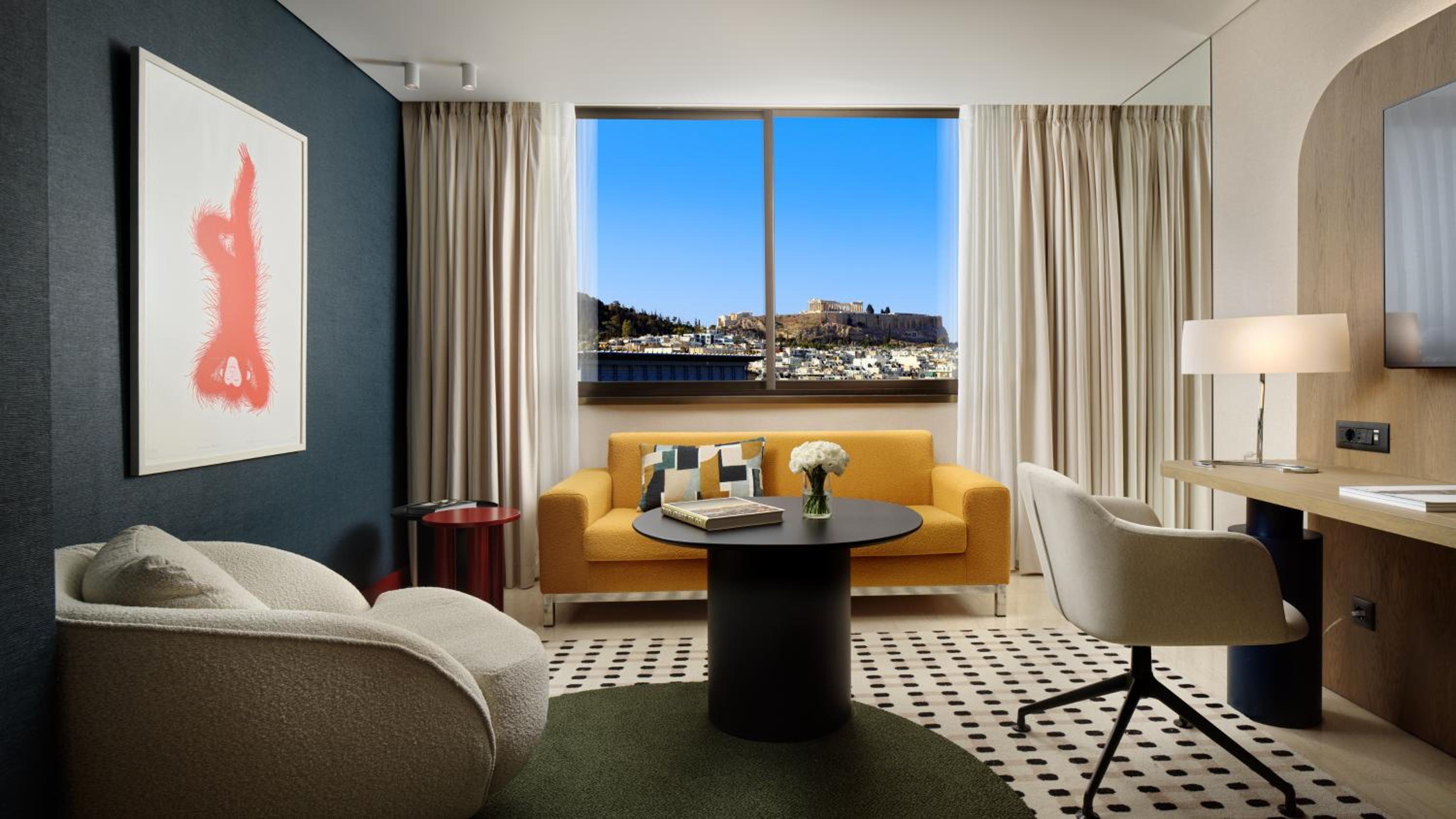 One Bedroom King Suite Club Access Acropolis View with Balcony photo 1