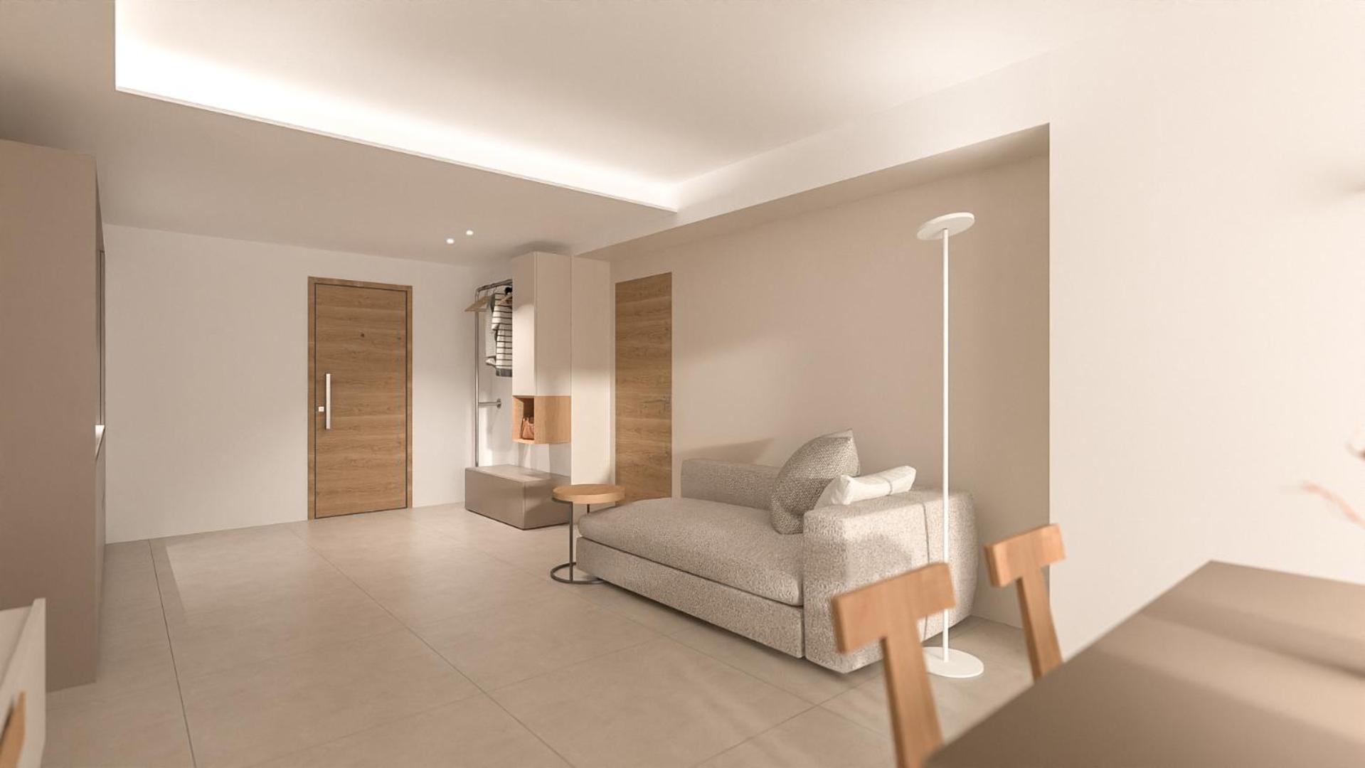 One-Bedroom Apartment with Terrace
