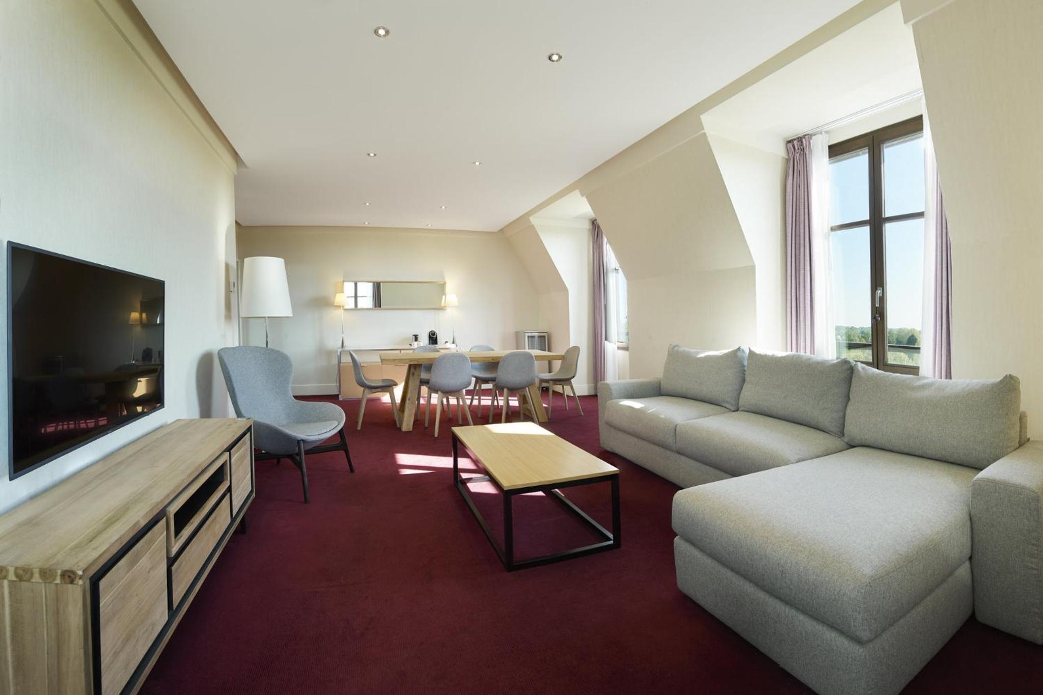 Presidential Suite with Living Area and Kitchenette