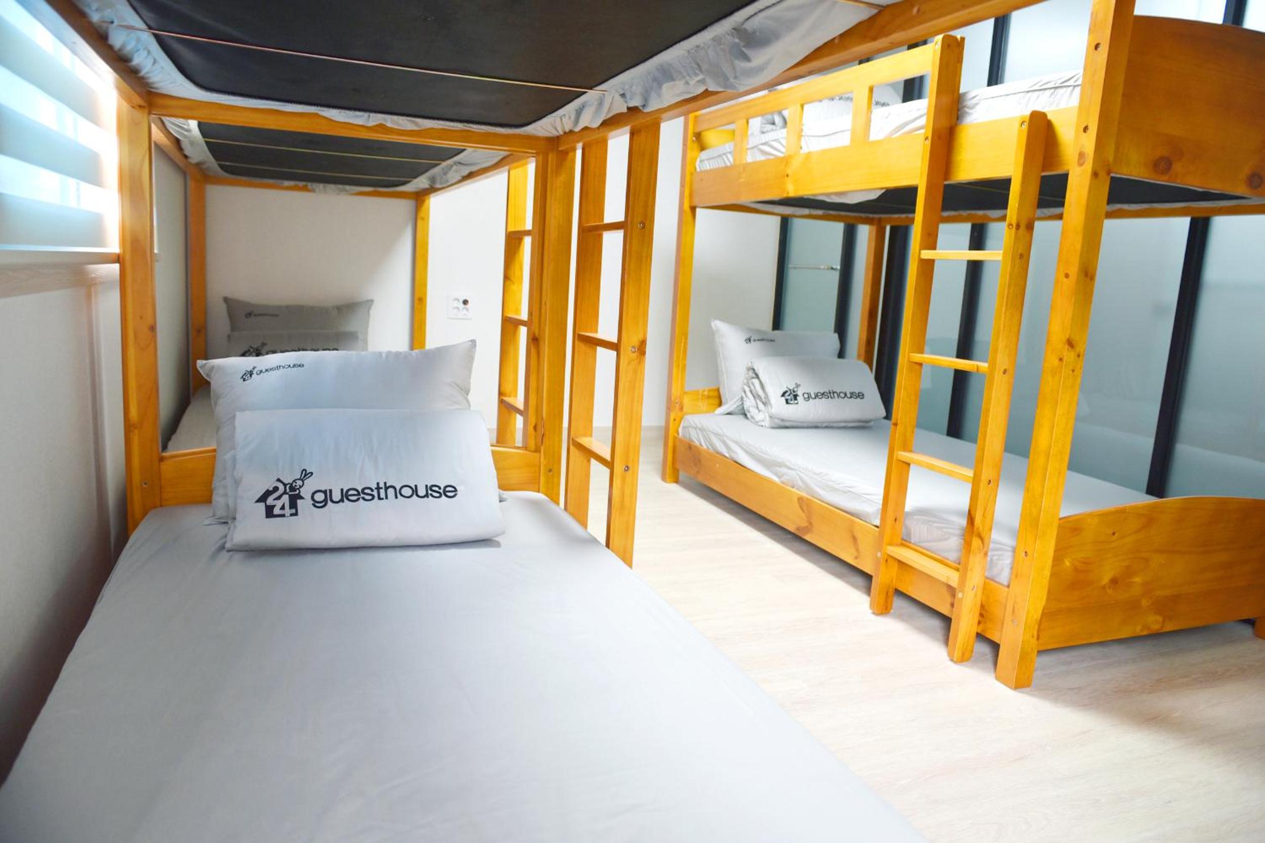 Bed in 4-Bed Male Dormitory Room