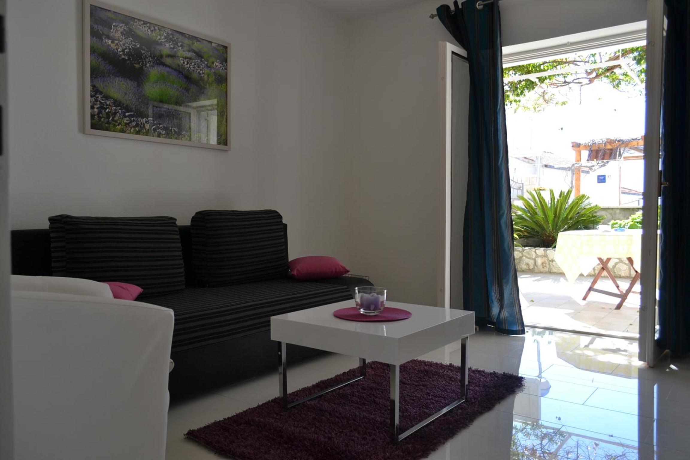 Apartamento de una habitación con terraza