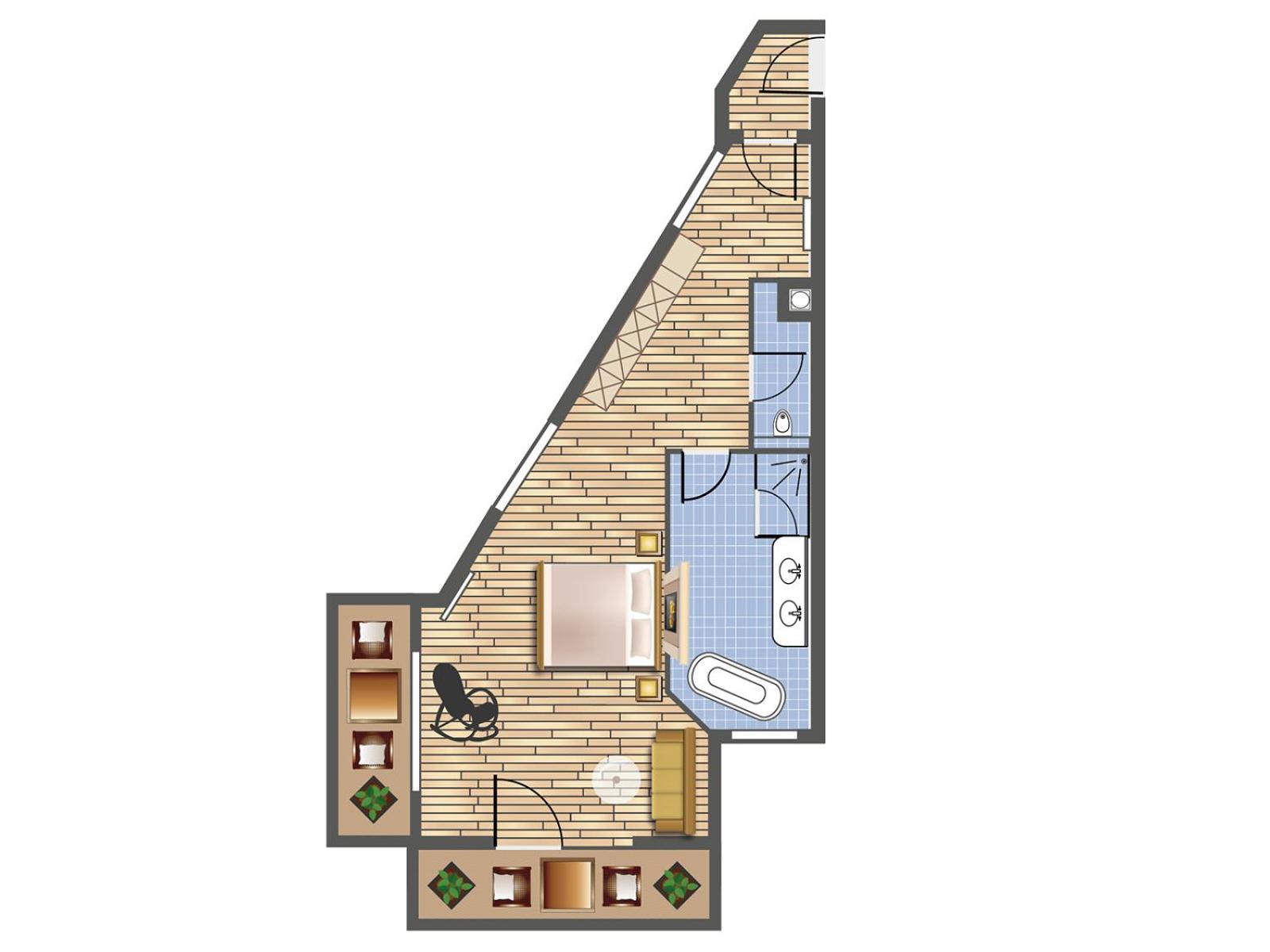 Suite with Mountain View - Photo 8