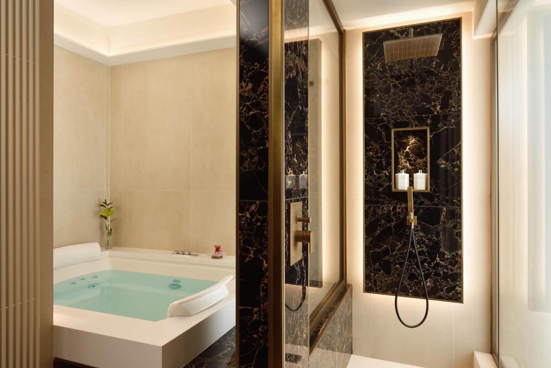 Suite with Spa Bath, Balcony, Terrace and City View