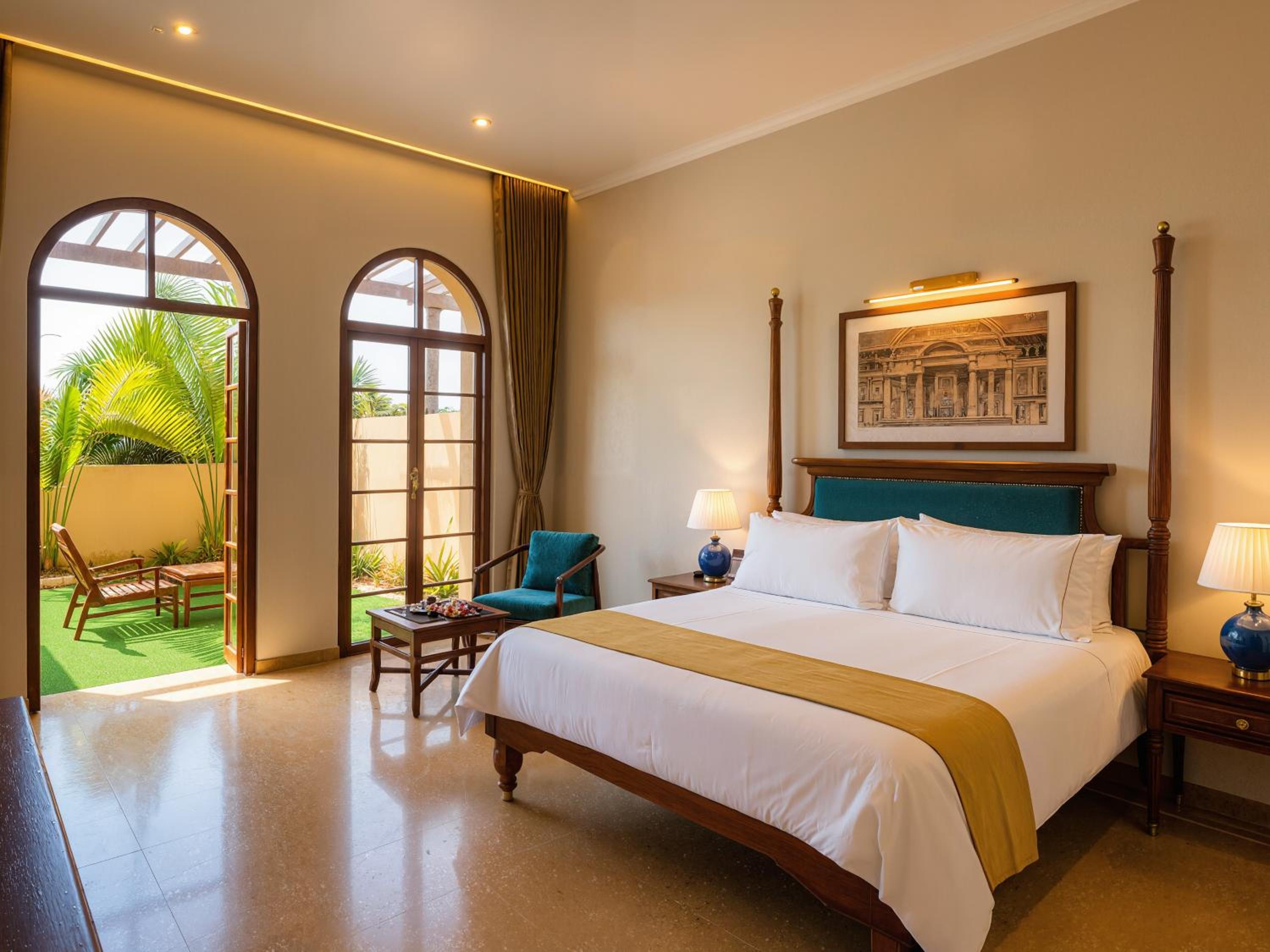Double Room with Patio photo