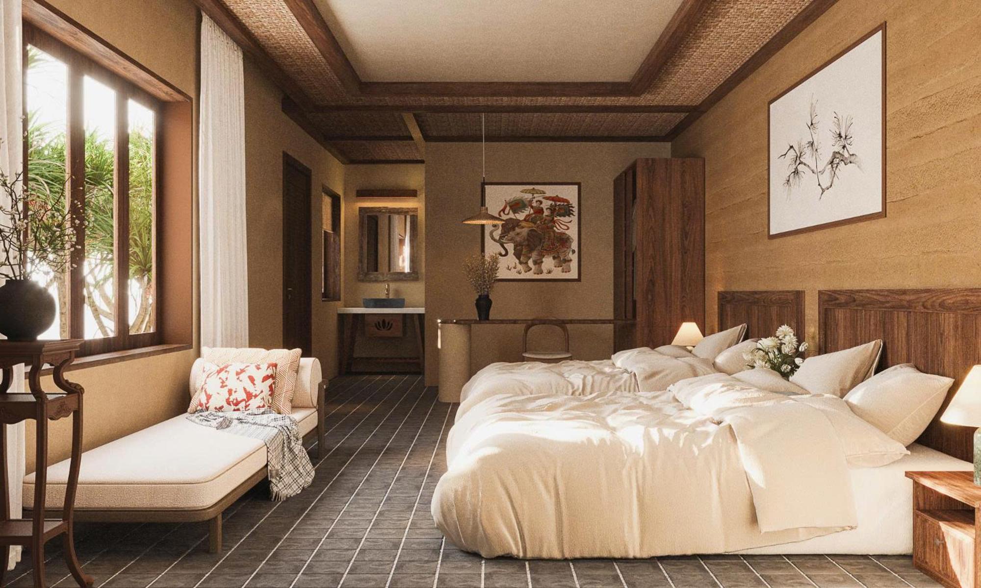 Quadruple Room with Garden View photo 2