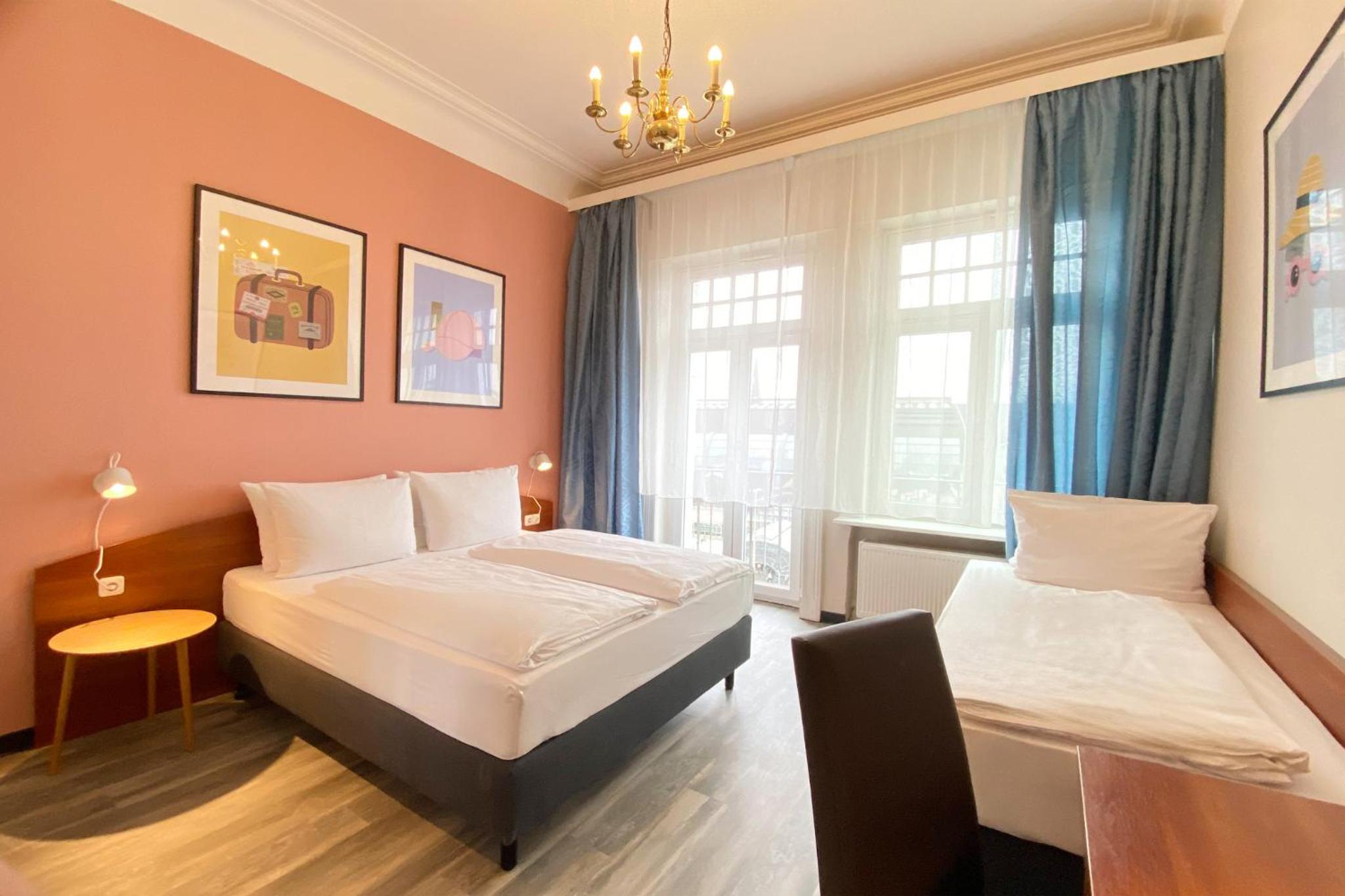 Standard Room with One King and One Single Beds