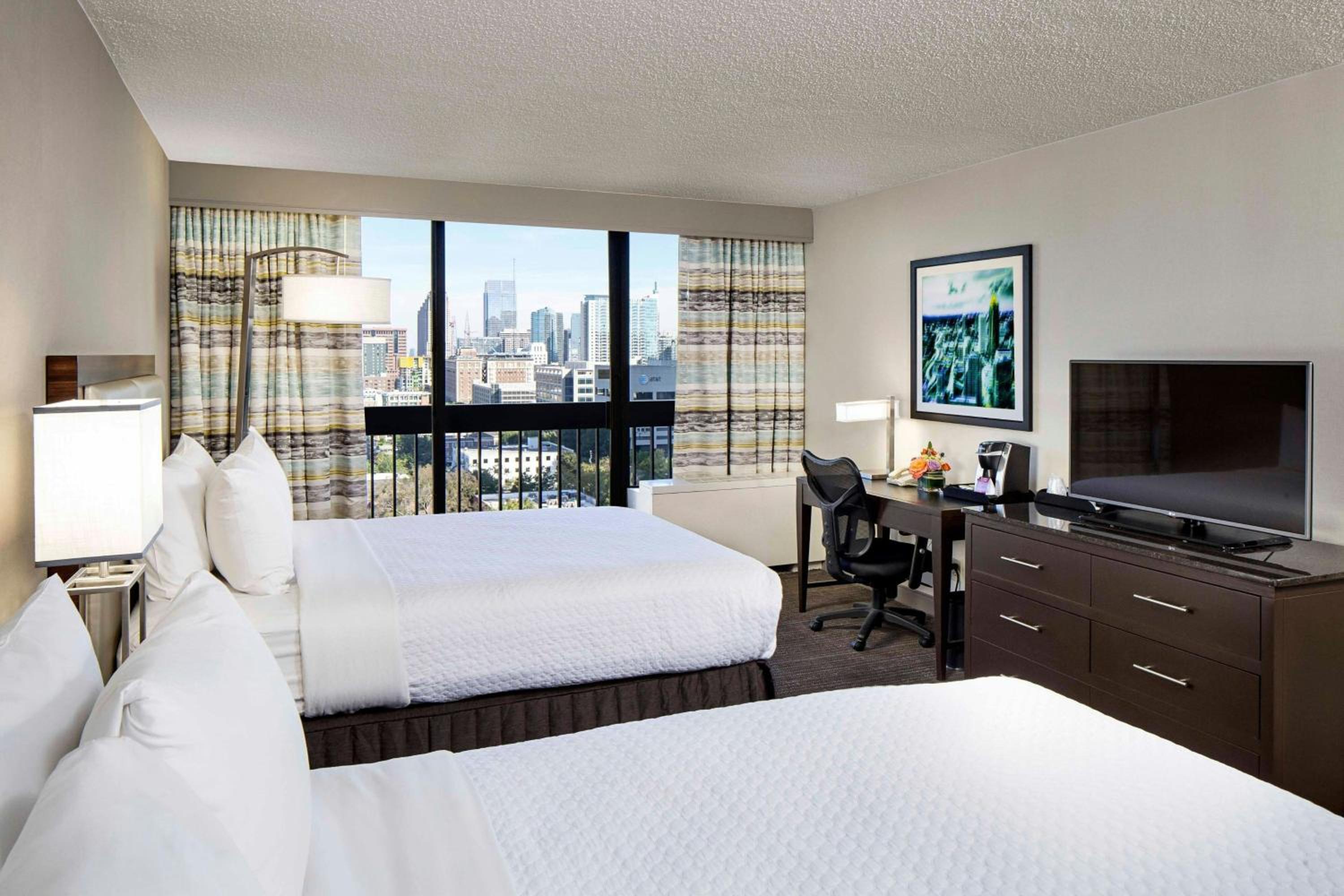 Queen Room with Two Queen Beds and Bath Tub - Mobility and Hearing Accessible - Photo 1
