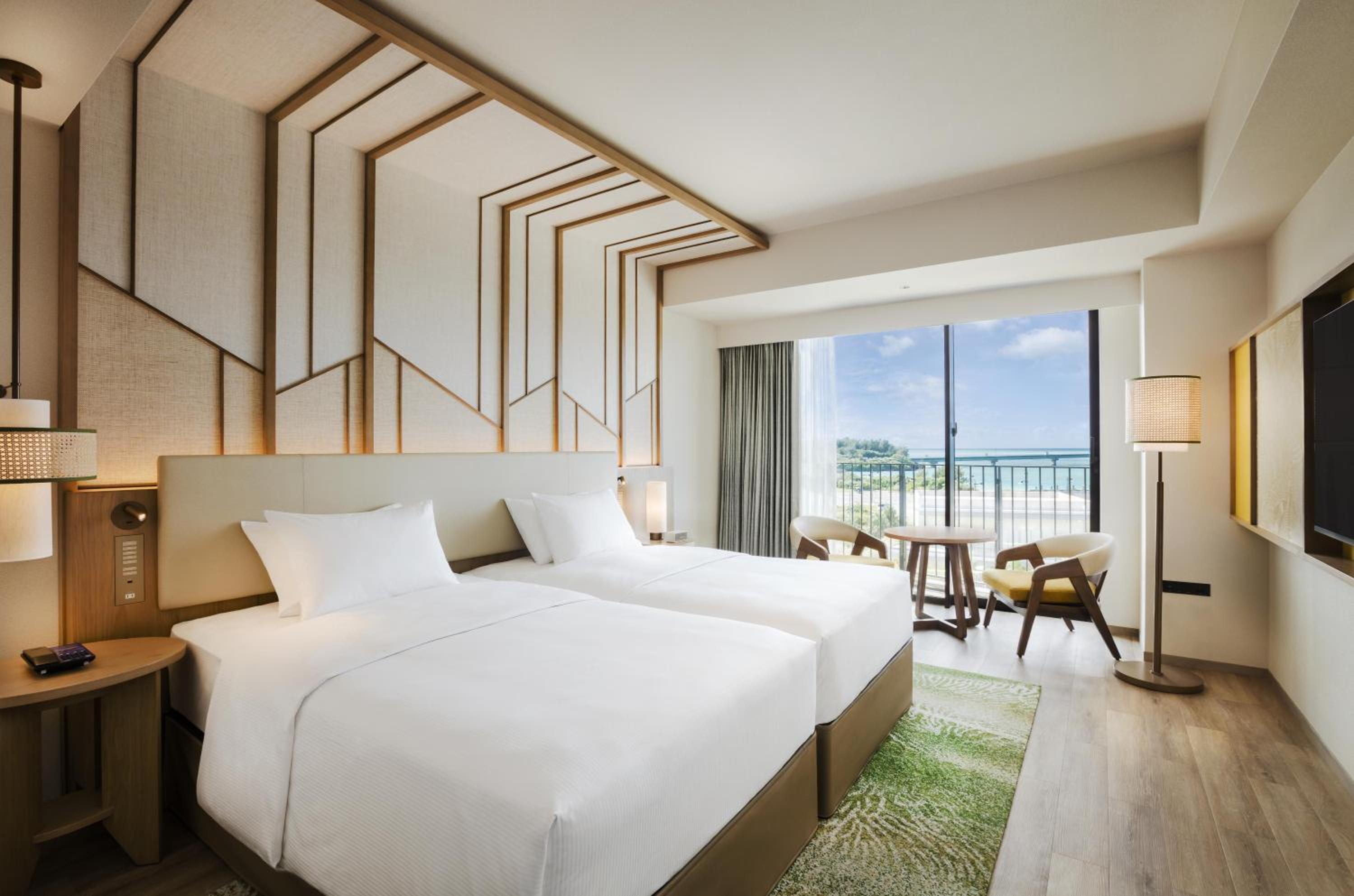 Deluxe Twin Room with Ocean View  