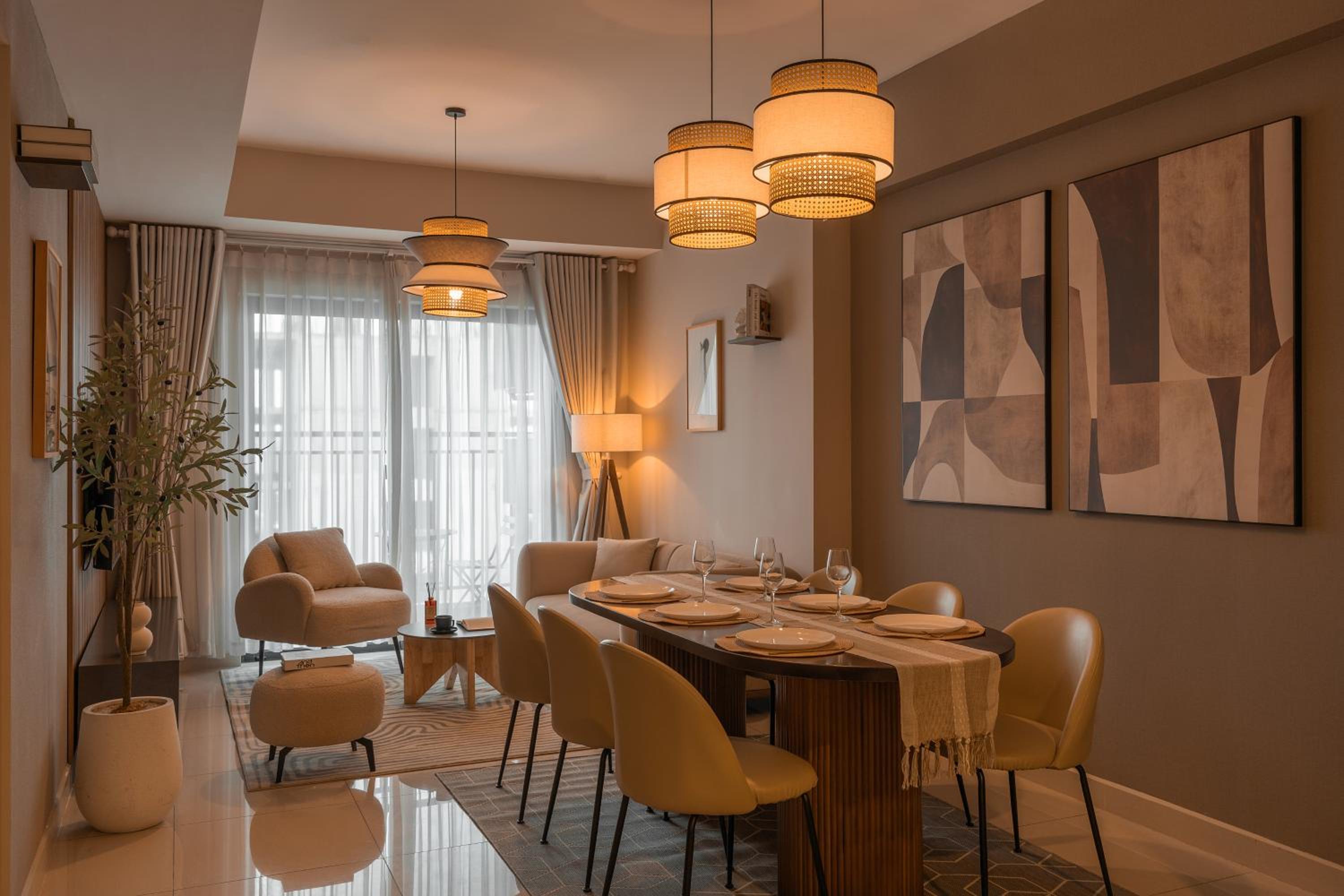 Three-Bedroom Apartment Suite