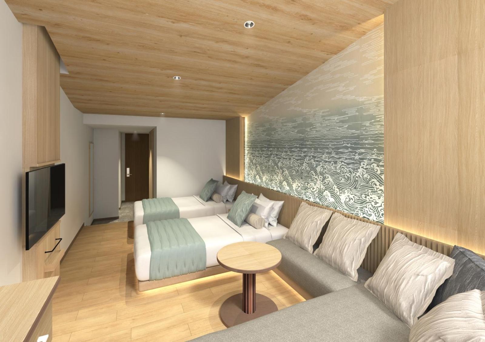 Twin Room with Train & Ocean View - Photo 4