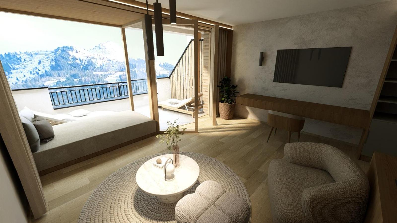 Junior Suite with Mountain View