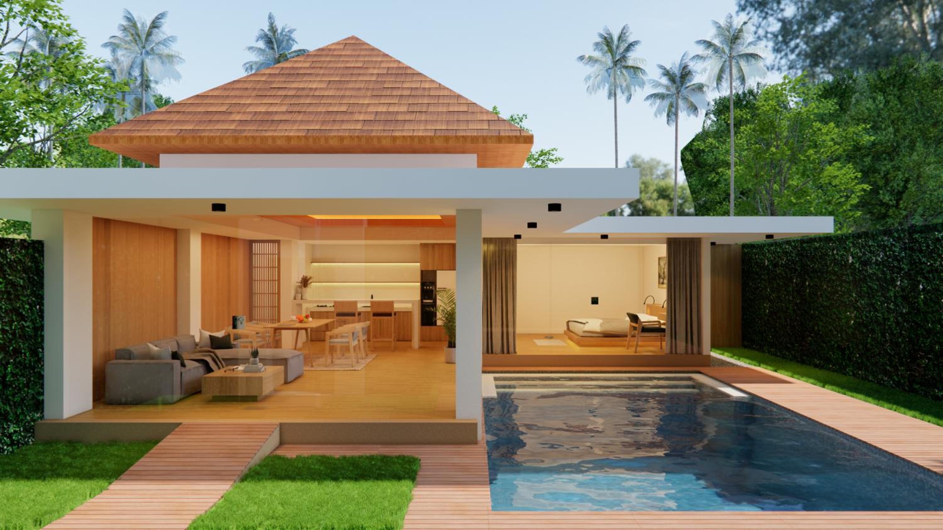 One-Bedroom Villa with Private Pool photo 1