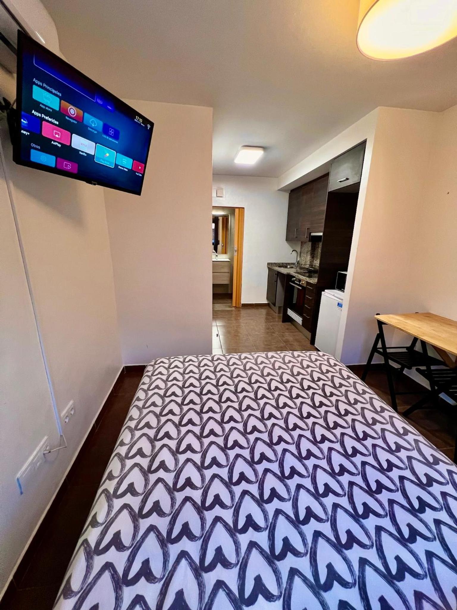 Deluxe One-Bedroom Apartment with City View