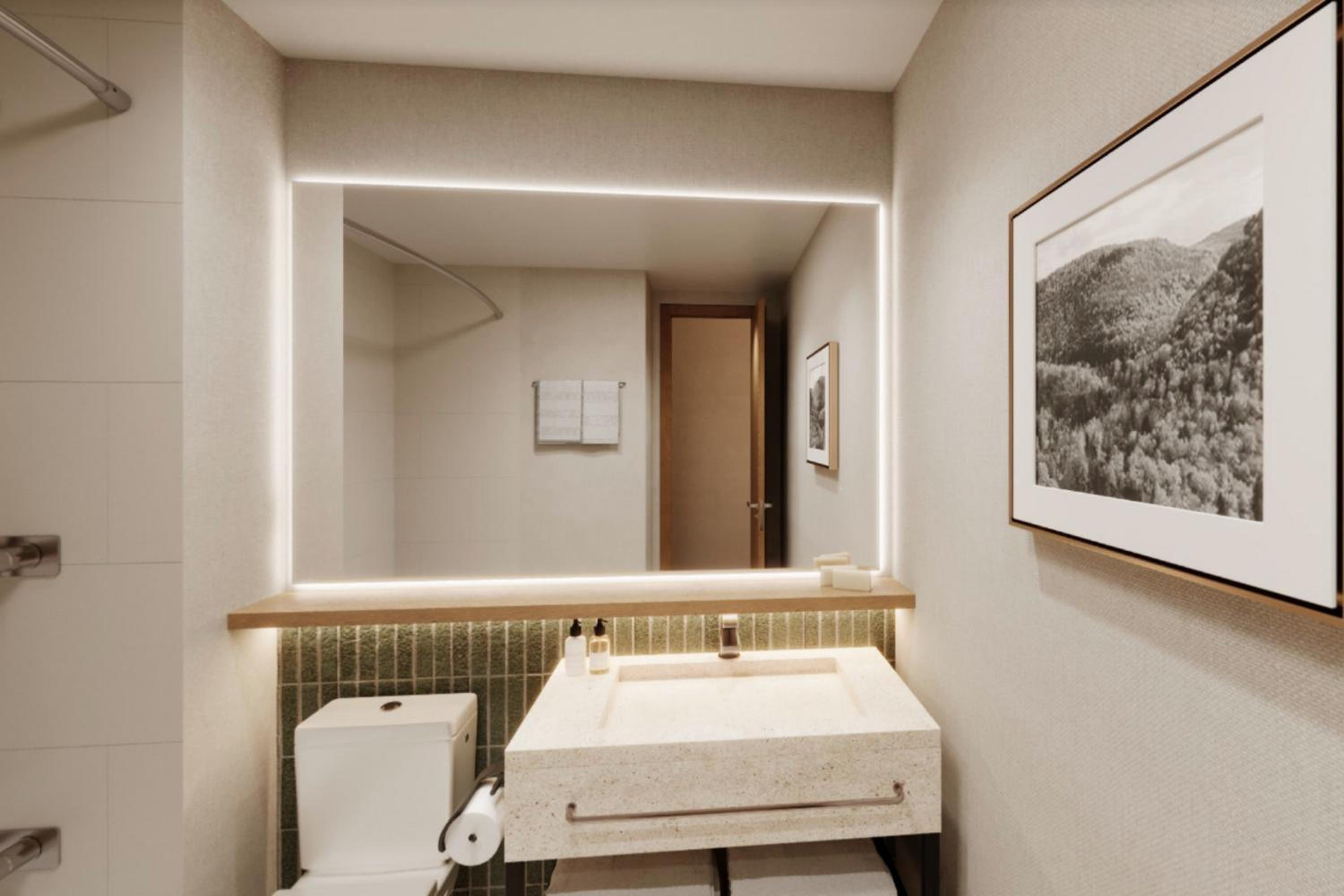 King Room - Mobility/Hearing Accessible with Bath Tub at DoubleTree by Hilton Wilkes-Barre in Wilkes-Barre