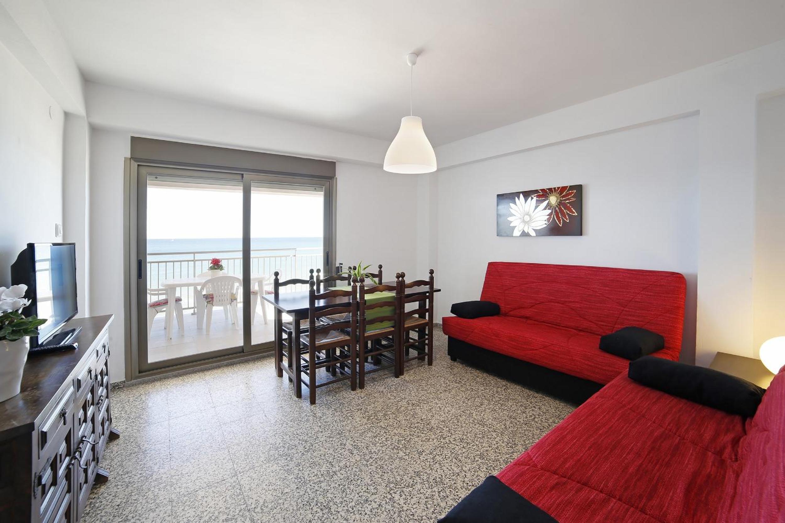 Apartamento con vista al mar