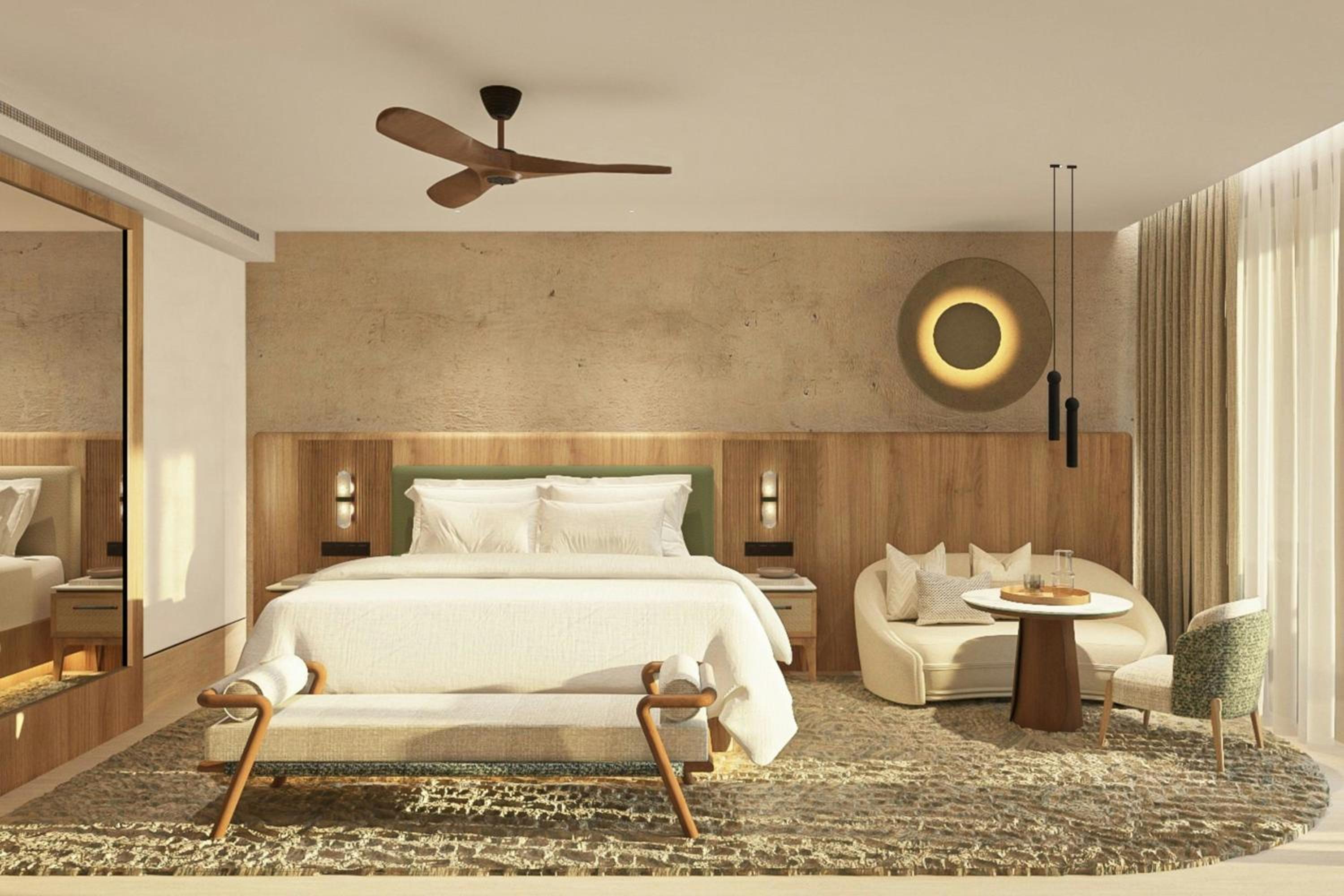 Deluxe King Room with Terrace and Jungle View