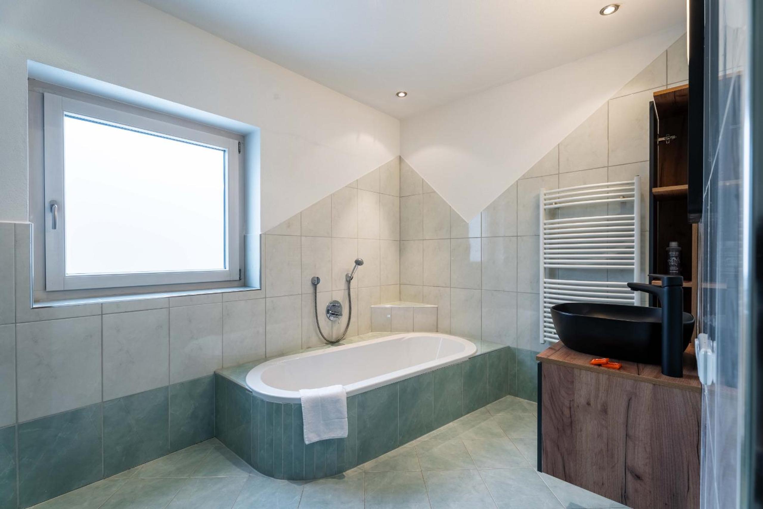 Deluxe Two-Bedroom Apartment with Garden View