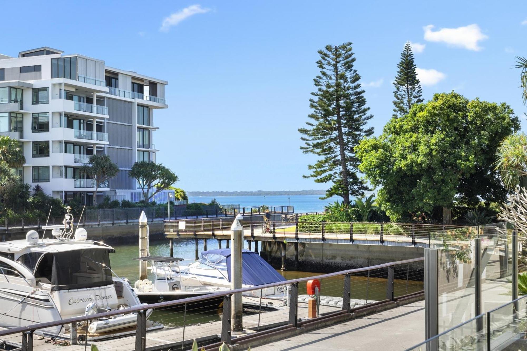 Three-Bedroom Apartment with Harbor View