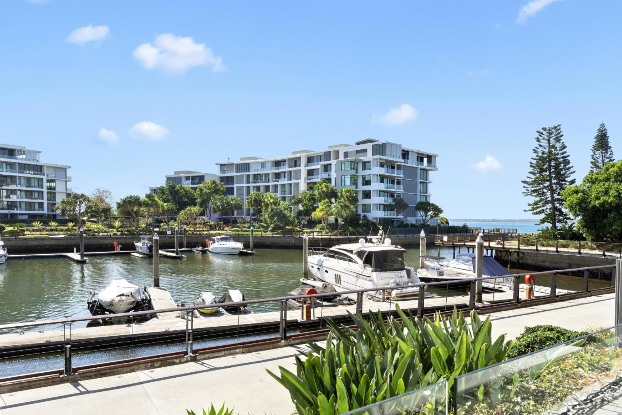 Three-Bedroom Apartment with Harbor View