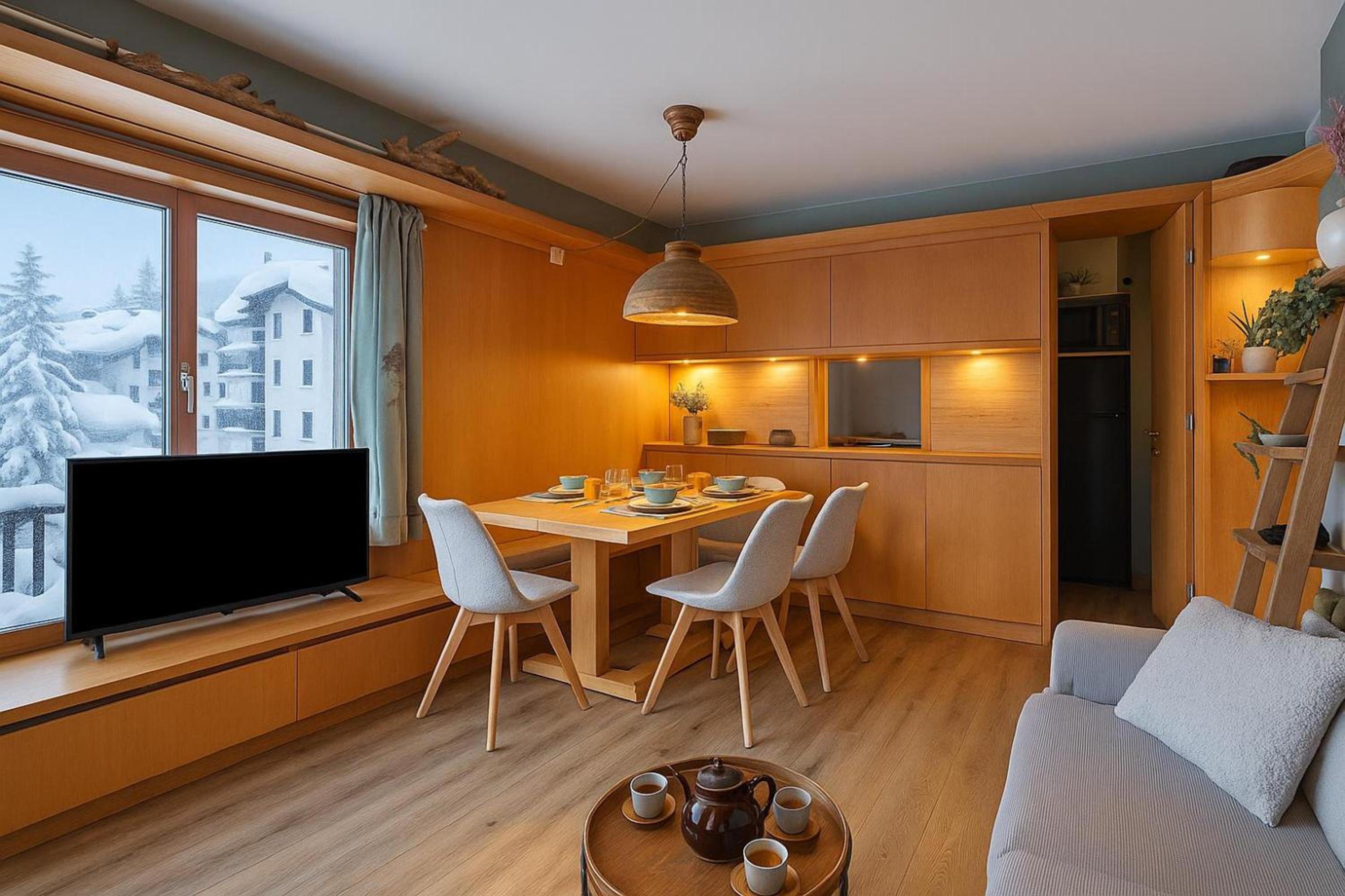 Apartment with Balcony