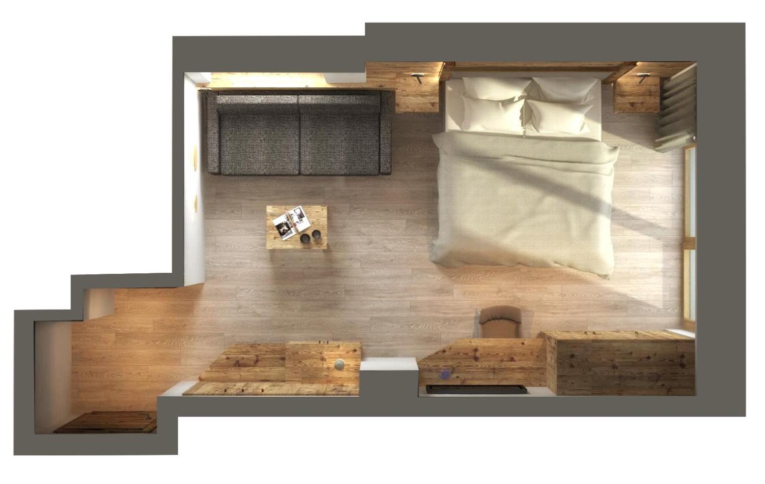 Deluxe Double Room with Balcony photo 2