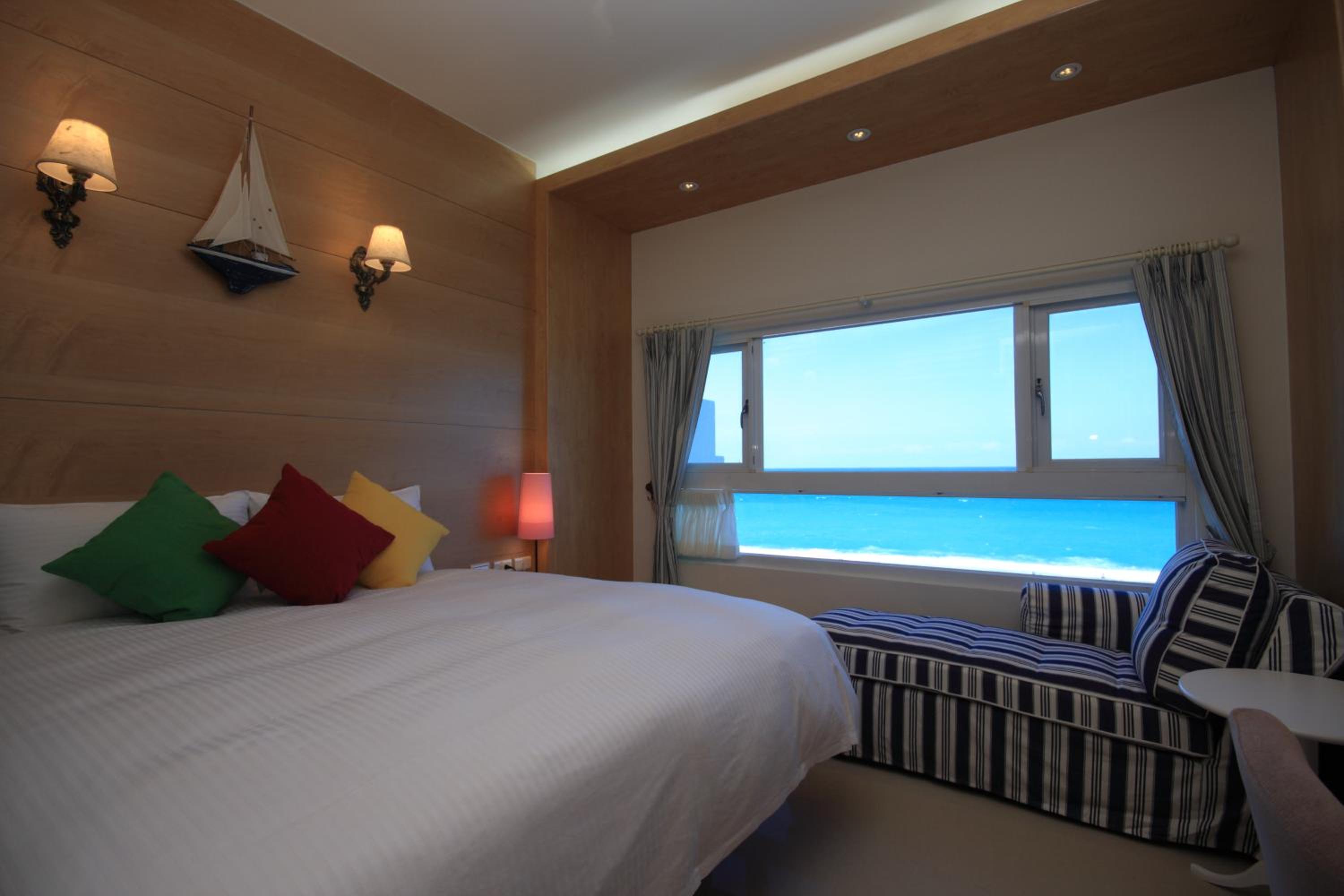 Quarto Duplo com Vista para o Mar