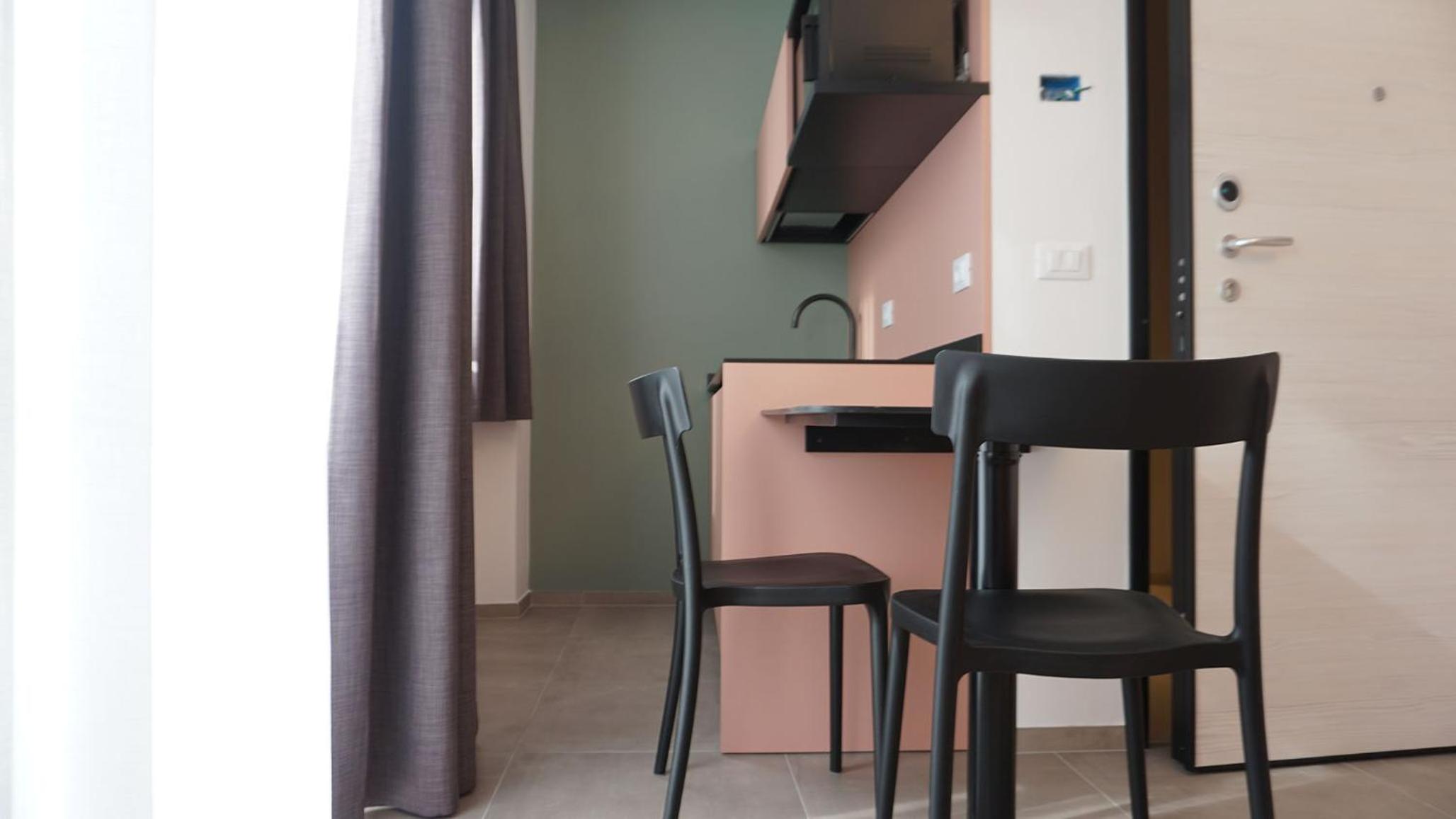 Studio with Balcony