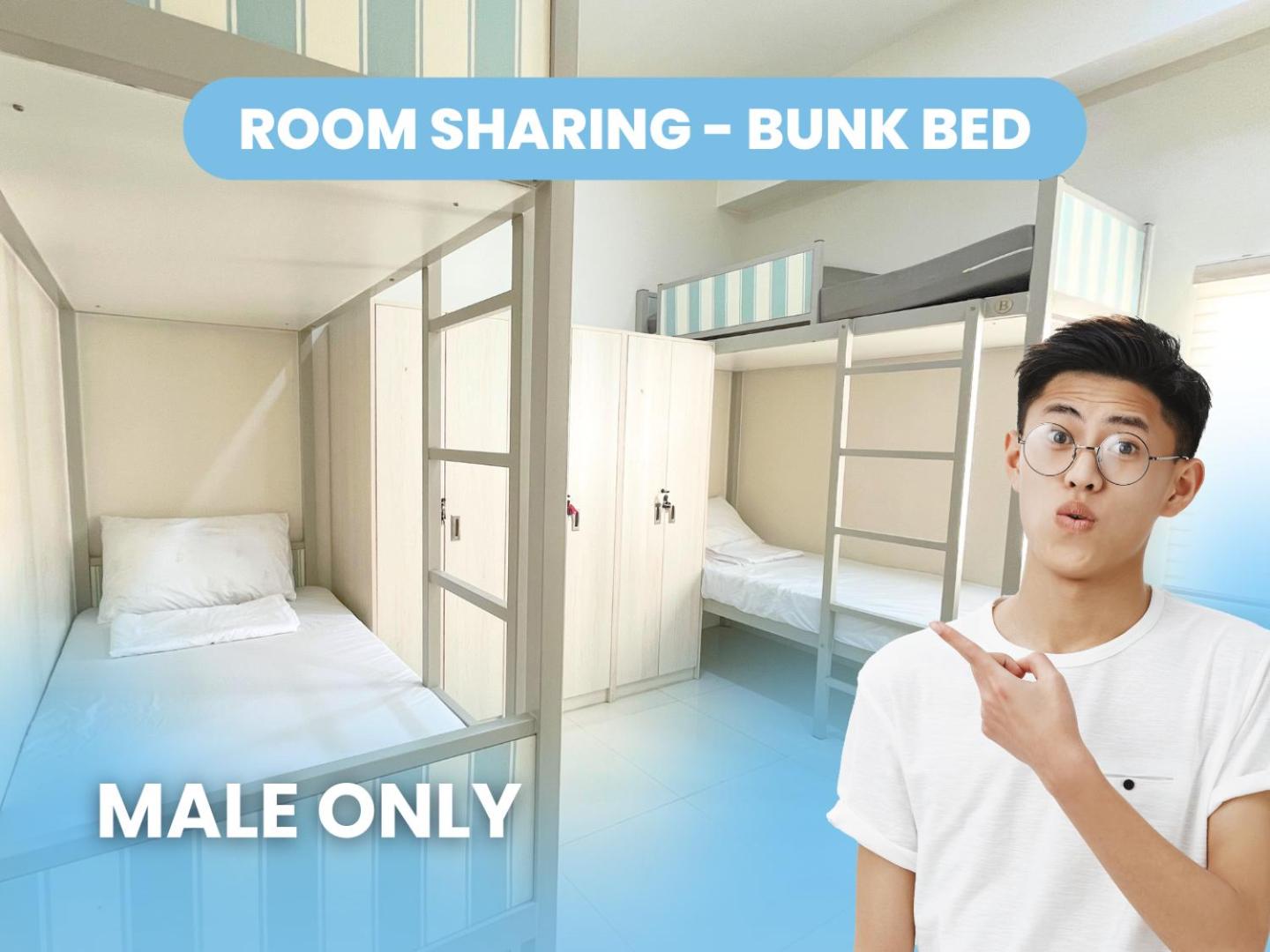 4-Bed Male Dormitory Room