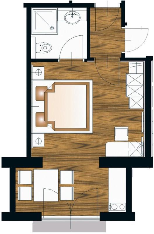 Apartment with Shower photo 2
