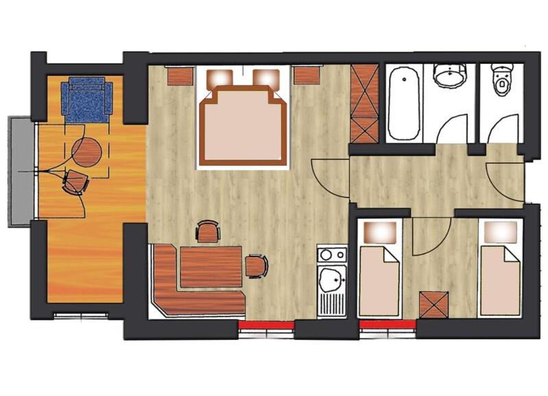 One-Bedroom Apartment with View photo 2