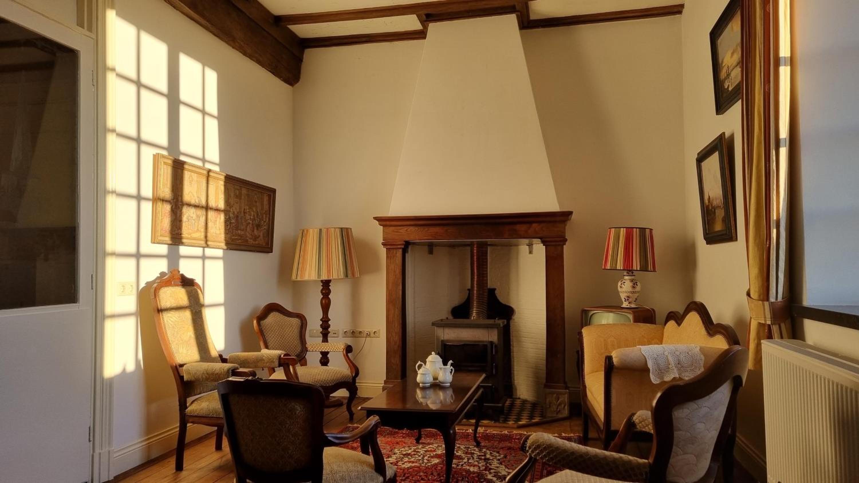 Apartment with One King Bed and Two Double Beds - Non-Smoking