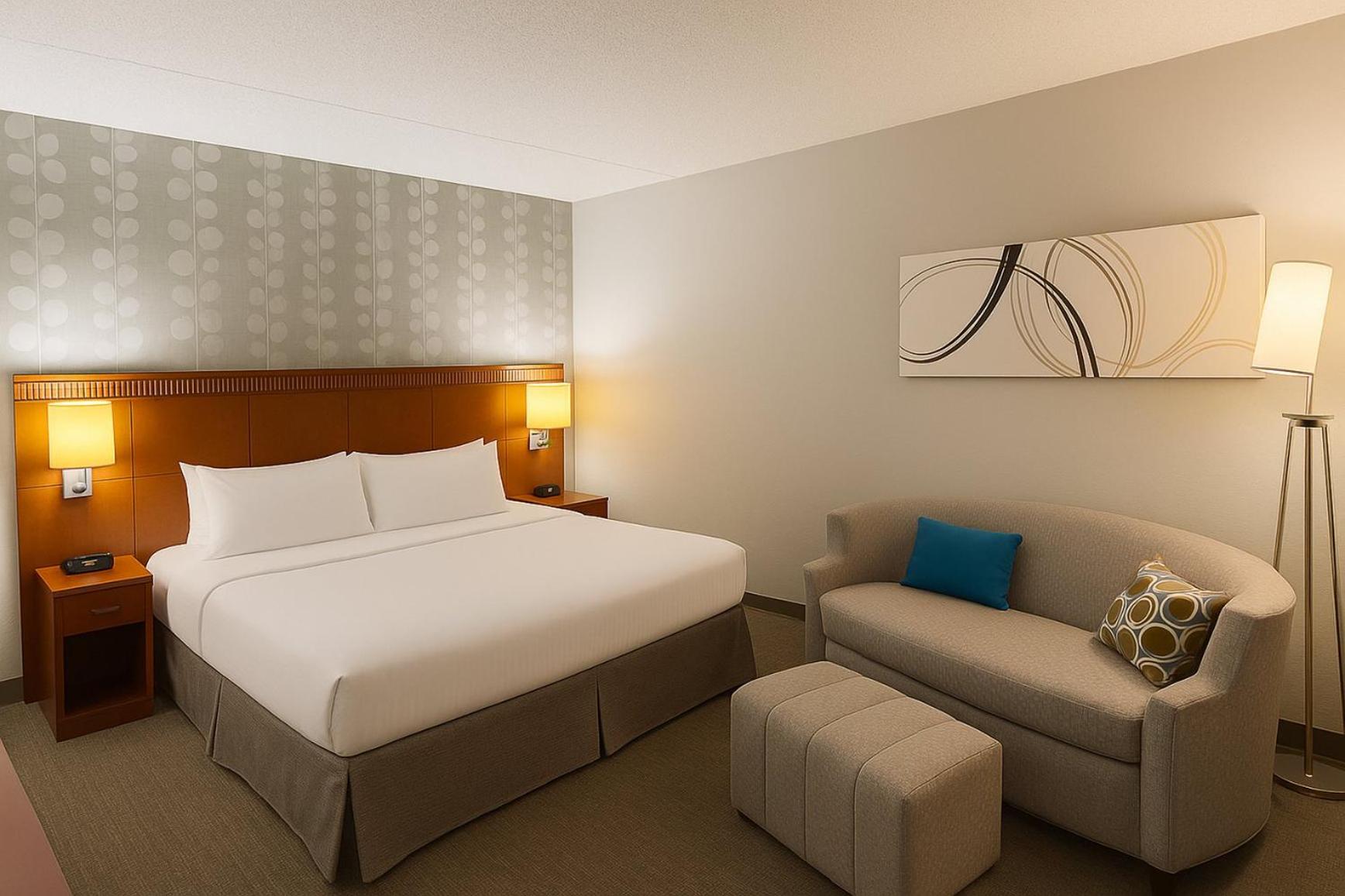 King Room with Sofa Bed - Photo 1