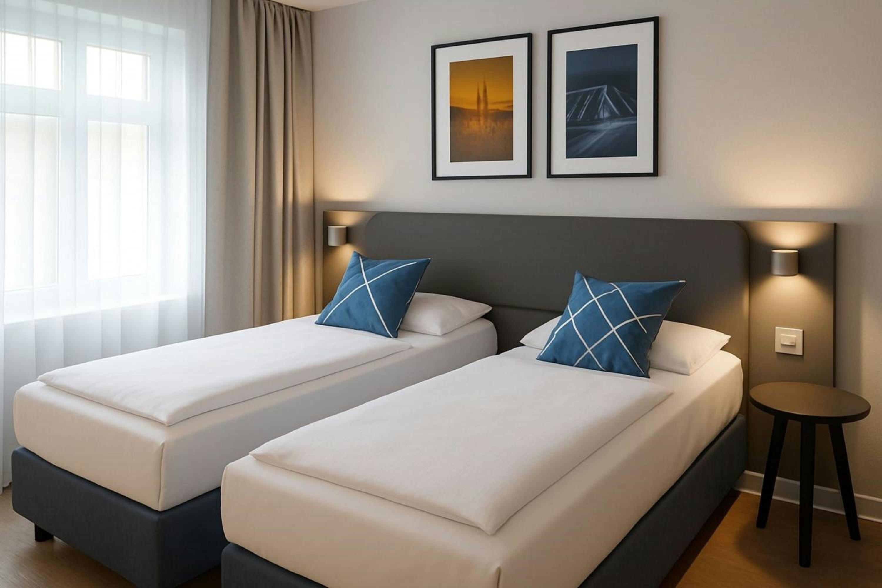 Standard Twin Room with Garden View - Photo 1