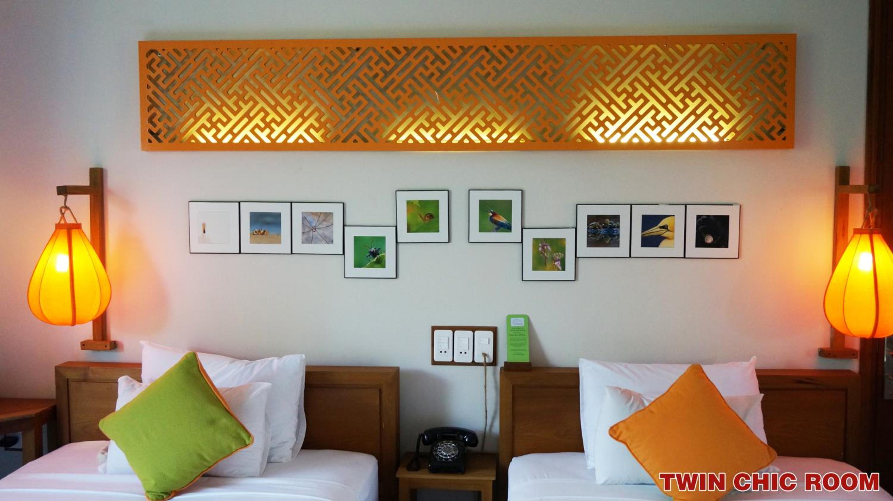 Garden view Twin room photo 1