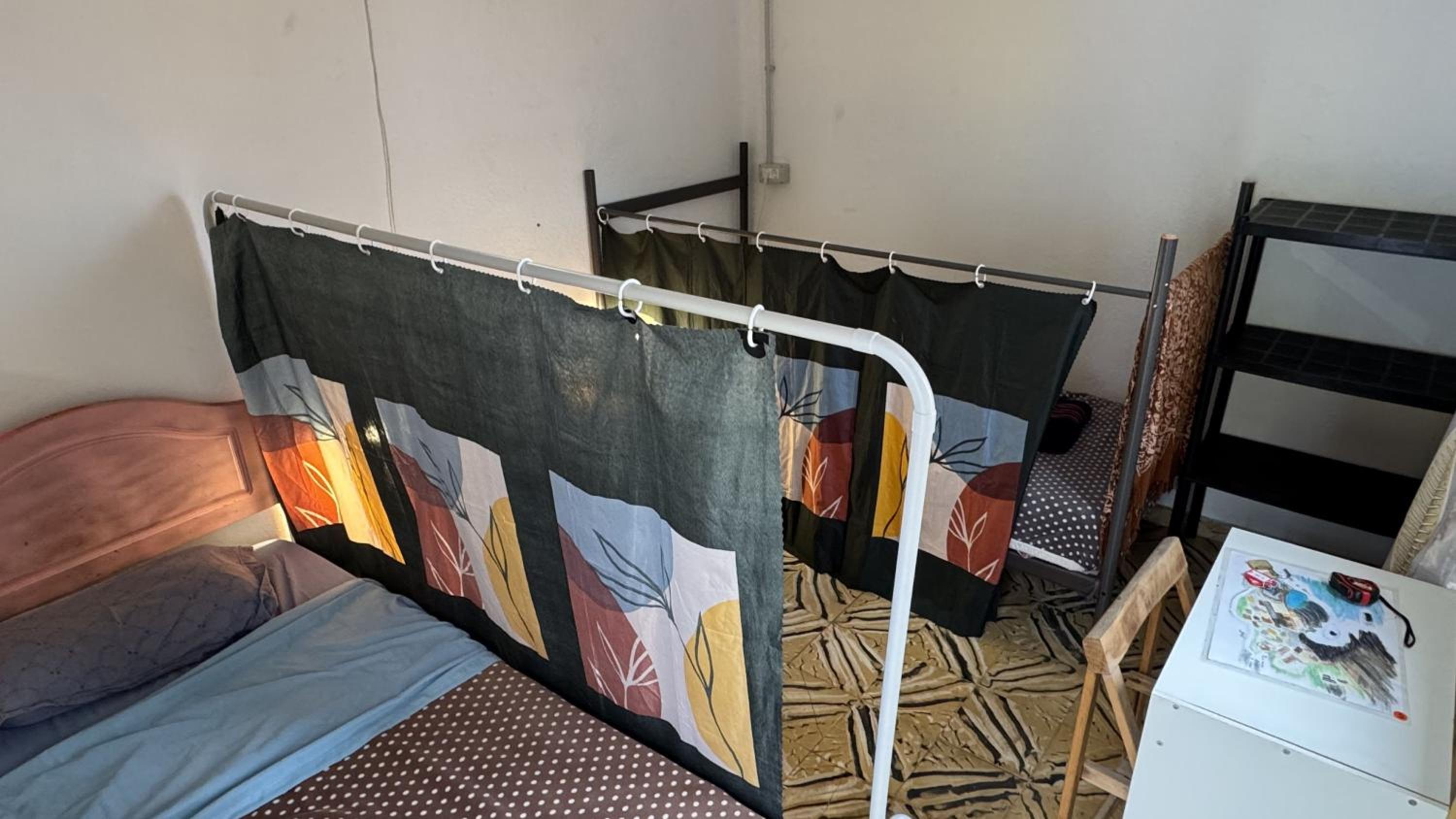 Single Bed in Female Dormitory Room