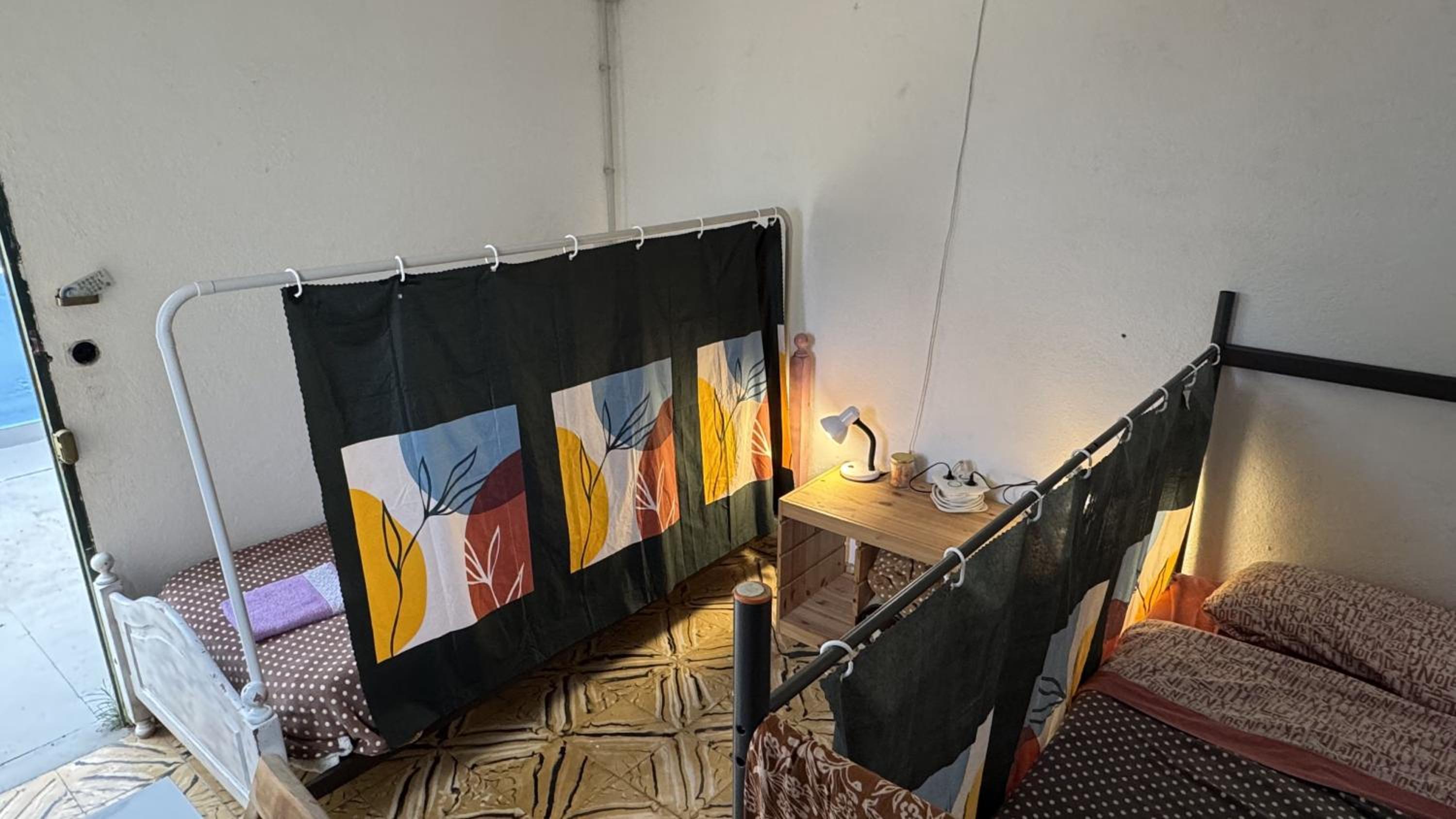 Single Bed in Female Dormitory Room