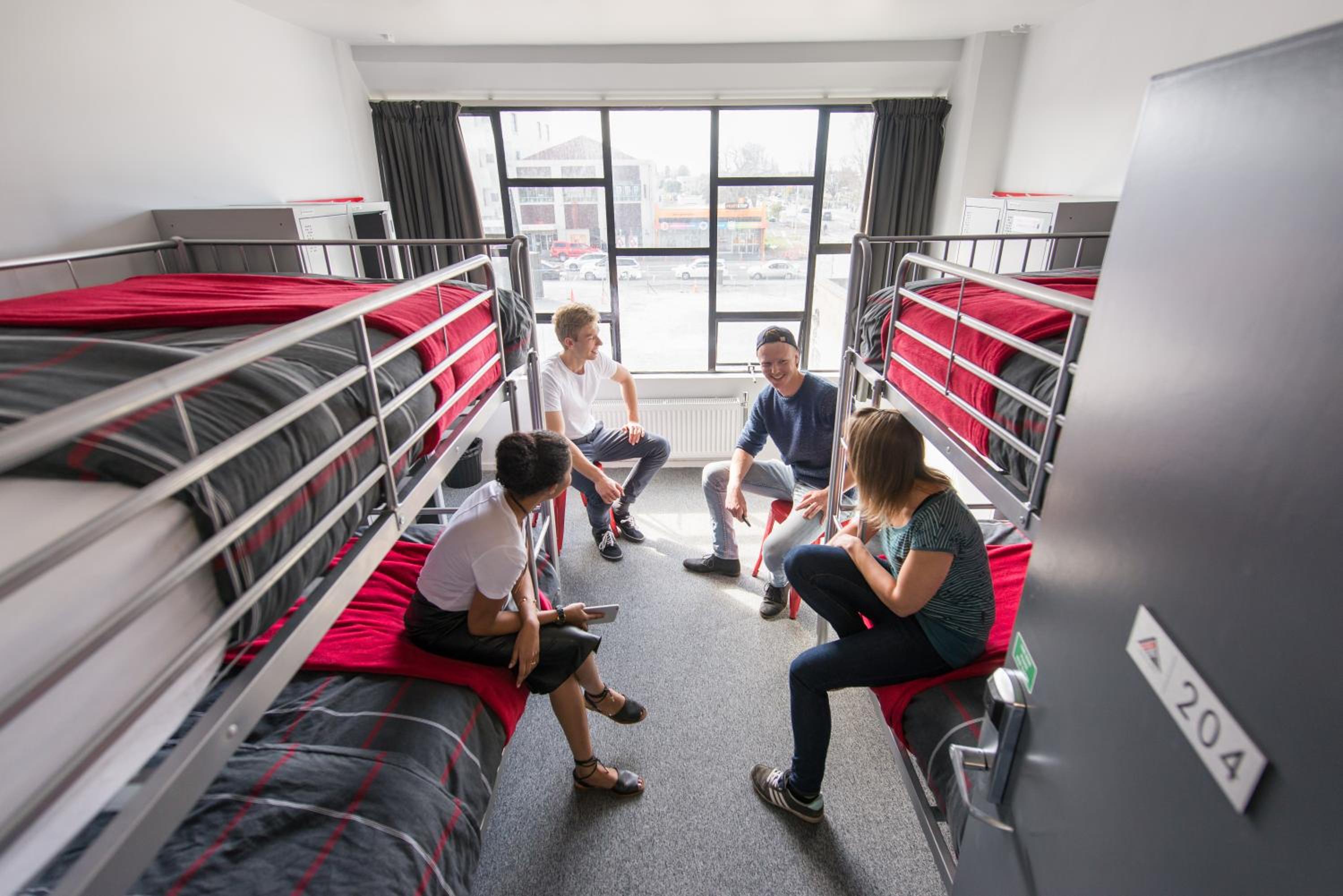 Bed in 4-Bed Dormitory Room with Shared Bathroom photo 2