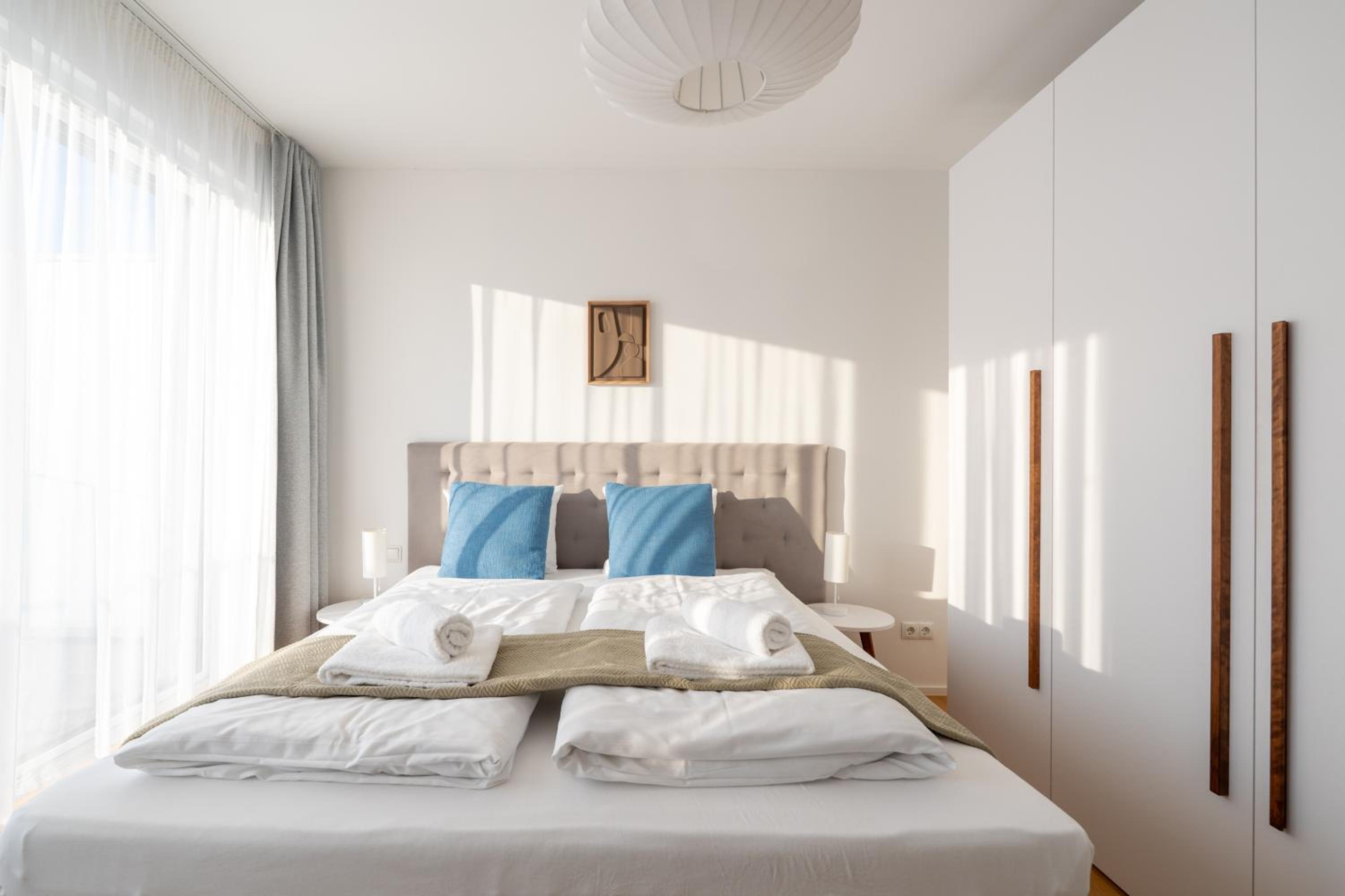 Three-Bedroom Premium Apartment with Balcony