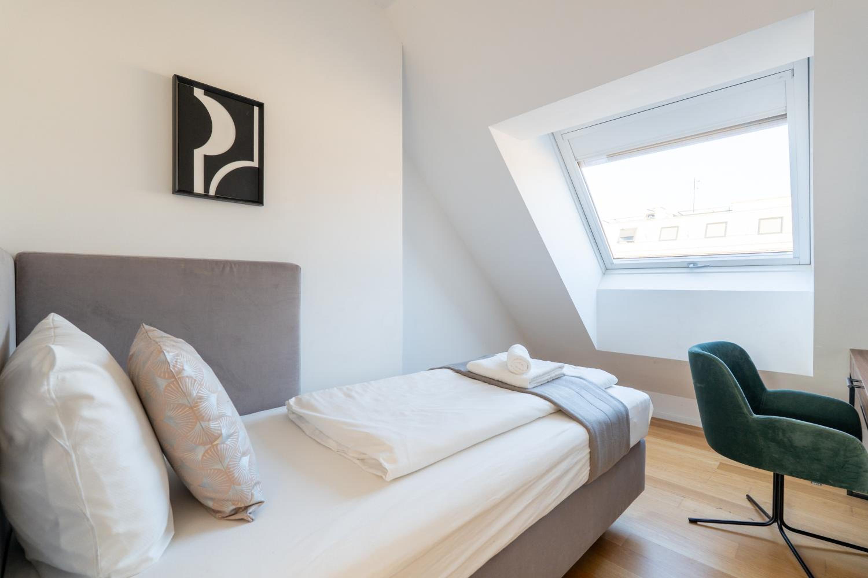 Three-Bedroom Premium Apartment with Balcony