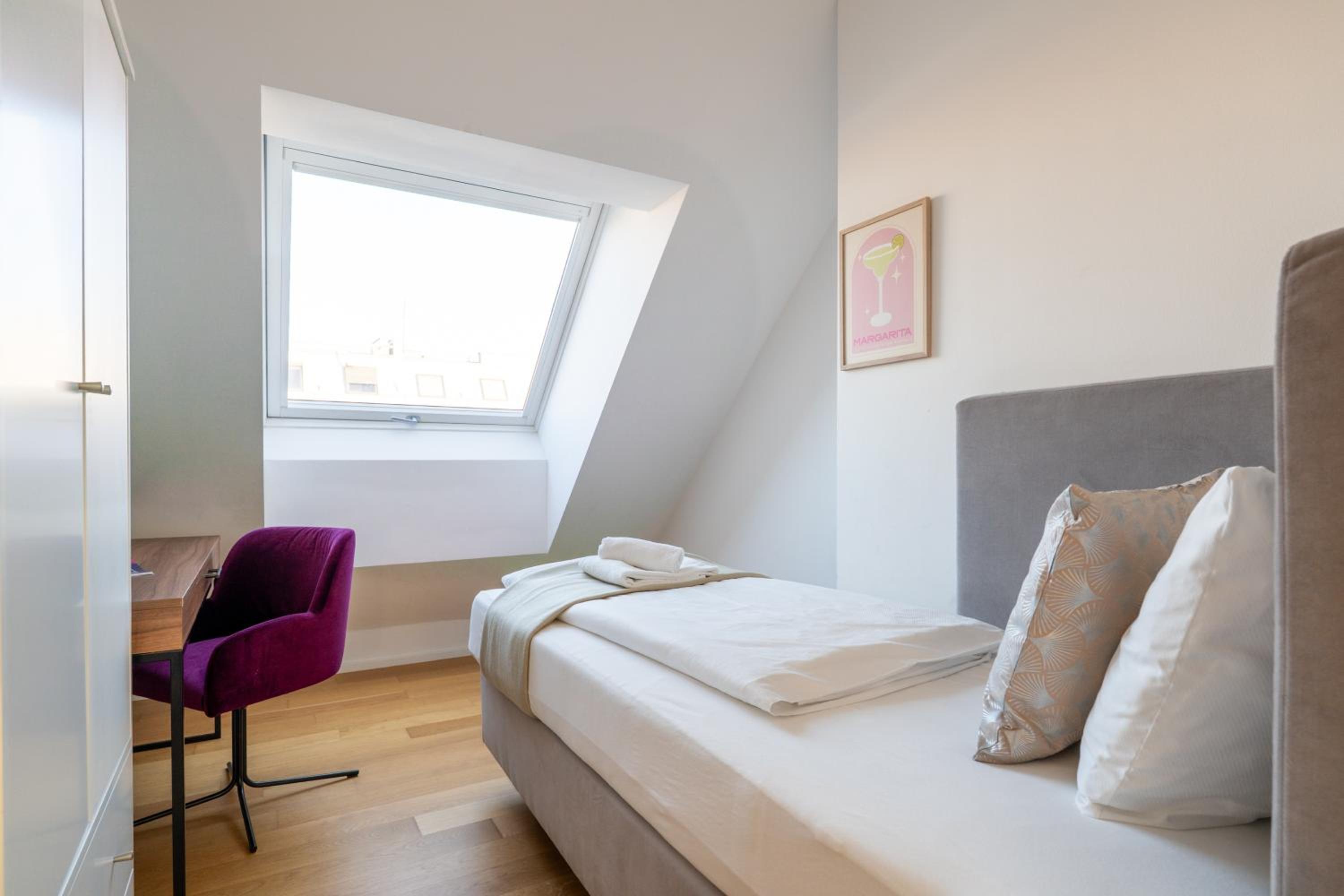 Three-Bedroom Premium Apartment with Balcony