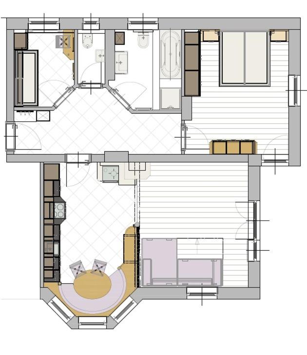 Two-Bedroom Apartment with Terrace