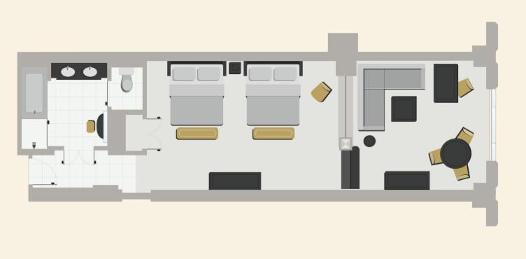  Luxury Two Queen Strip View Suite + Luxury Two Queen Strip View Suite