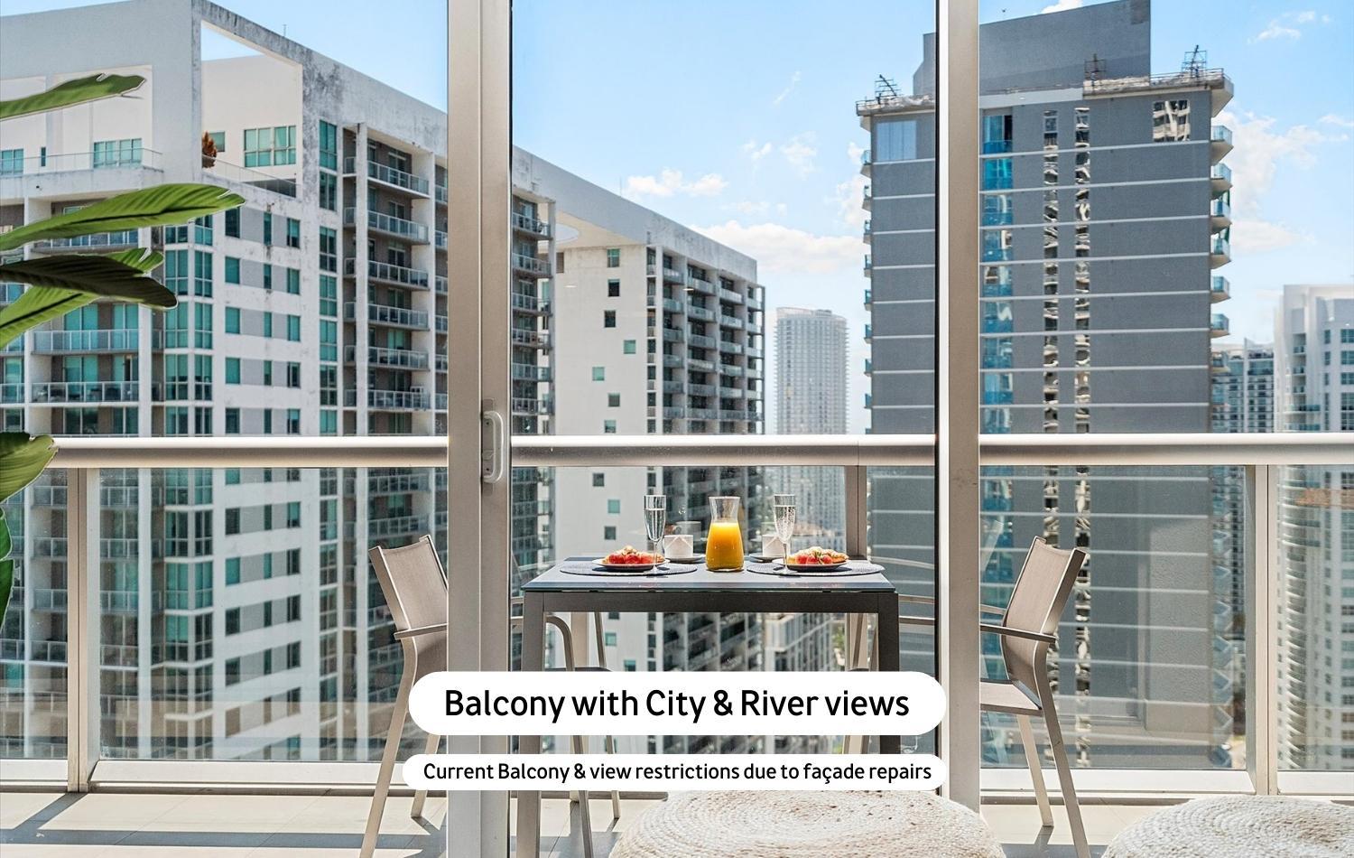 One-Bedroom Apartment with Balcony and Water View